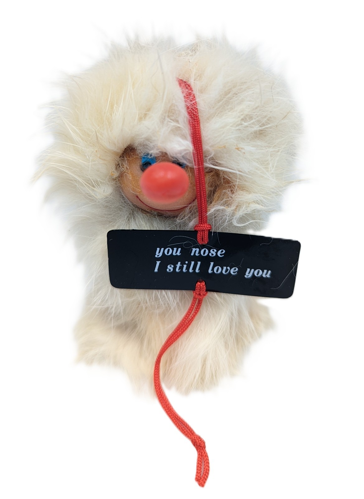NOSEY Troll Dolls Store Display Fur Vinyl Eskimo Figures RARE 3″