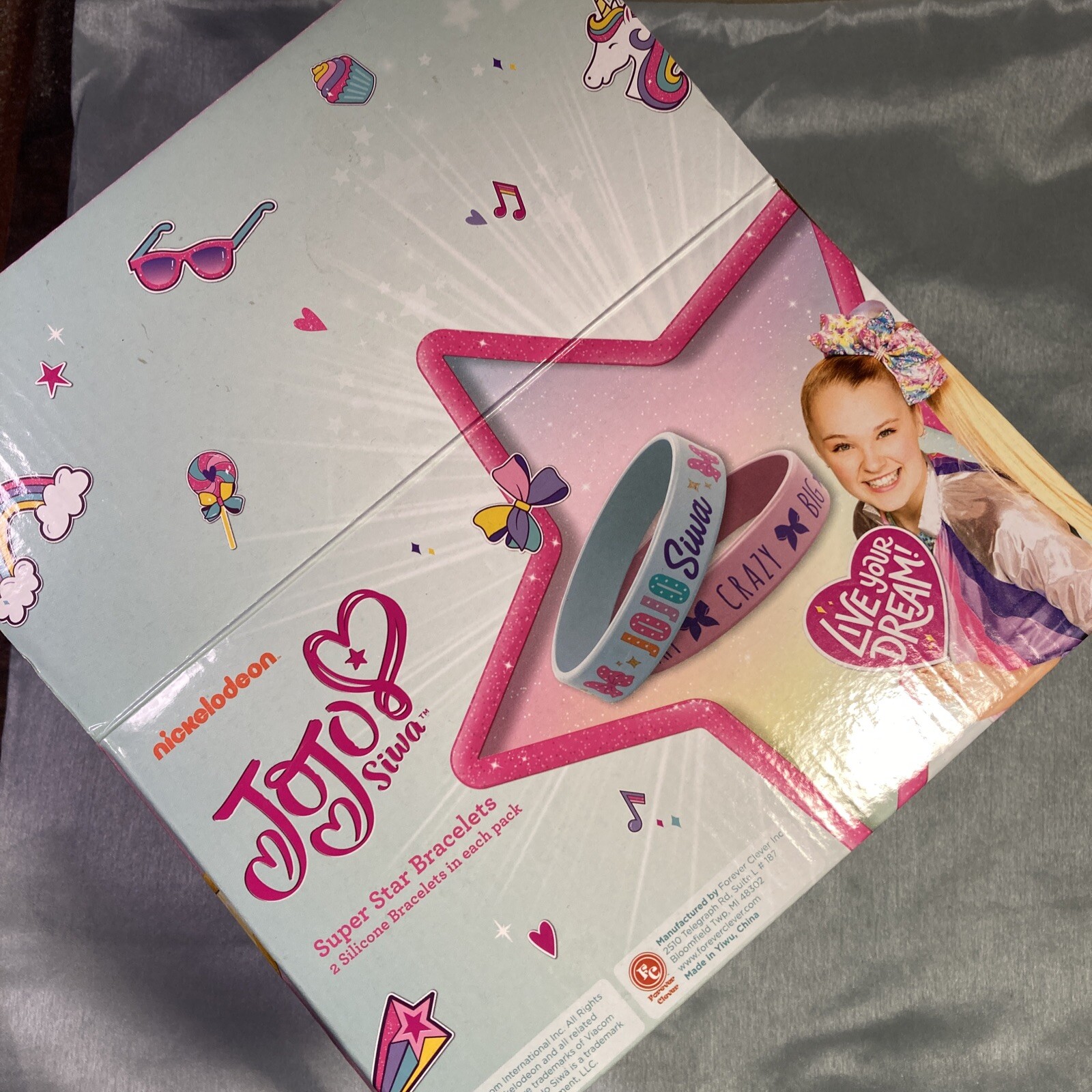 Jo Jo Siwa Display Box – Empty Box Only NO Bracelets Included