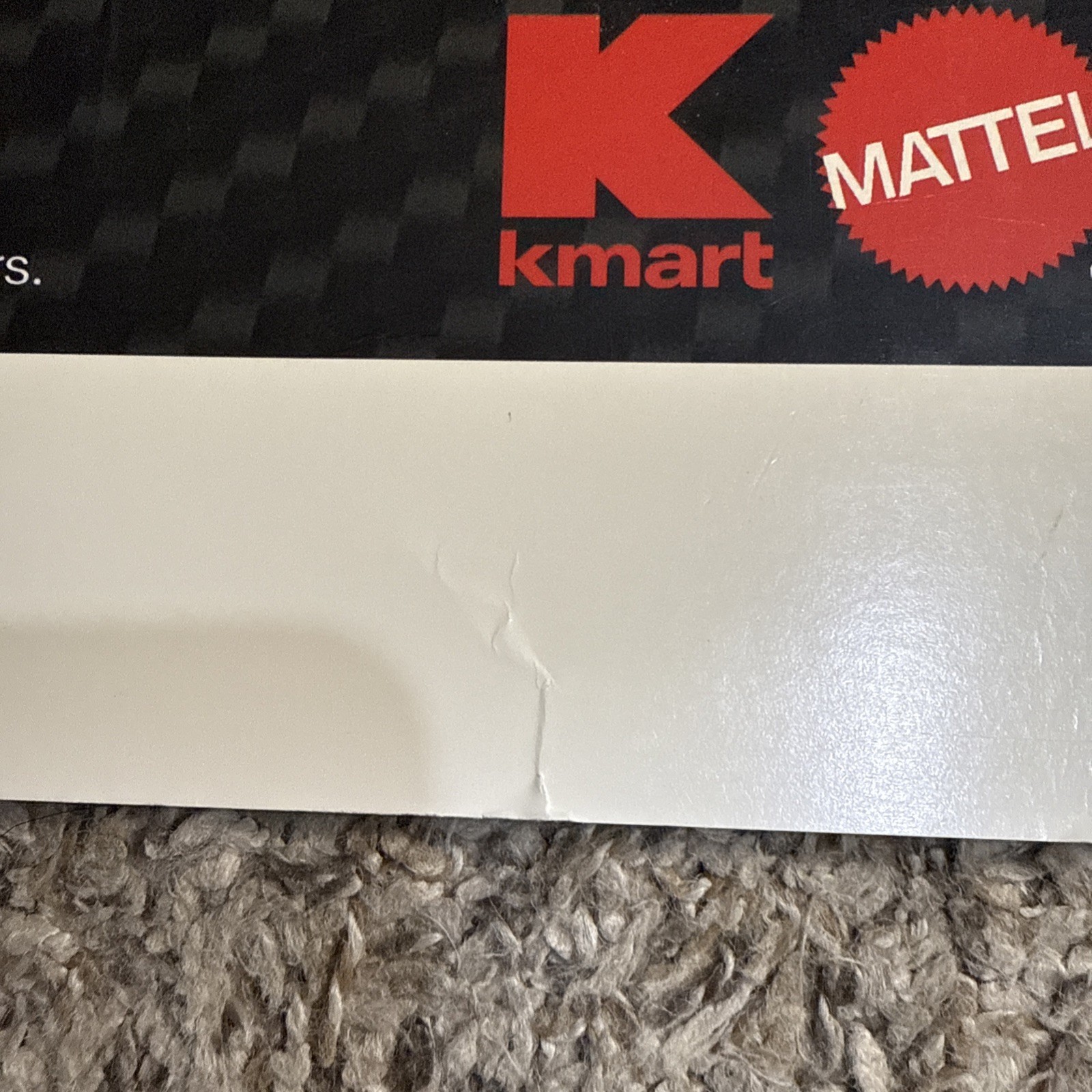 2012 Disneys Cars Diecast Toys Mattel Kmart Store Display Sign Poster 30×30” in