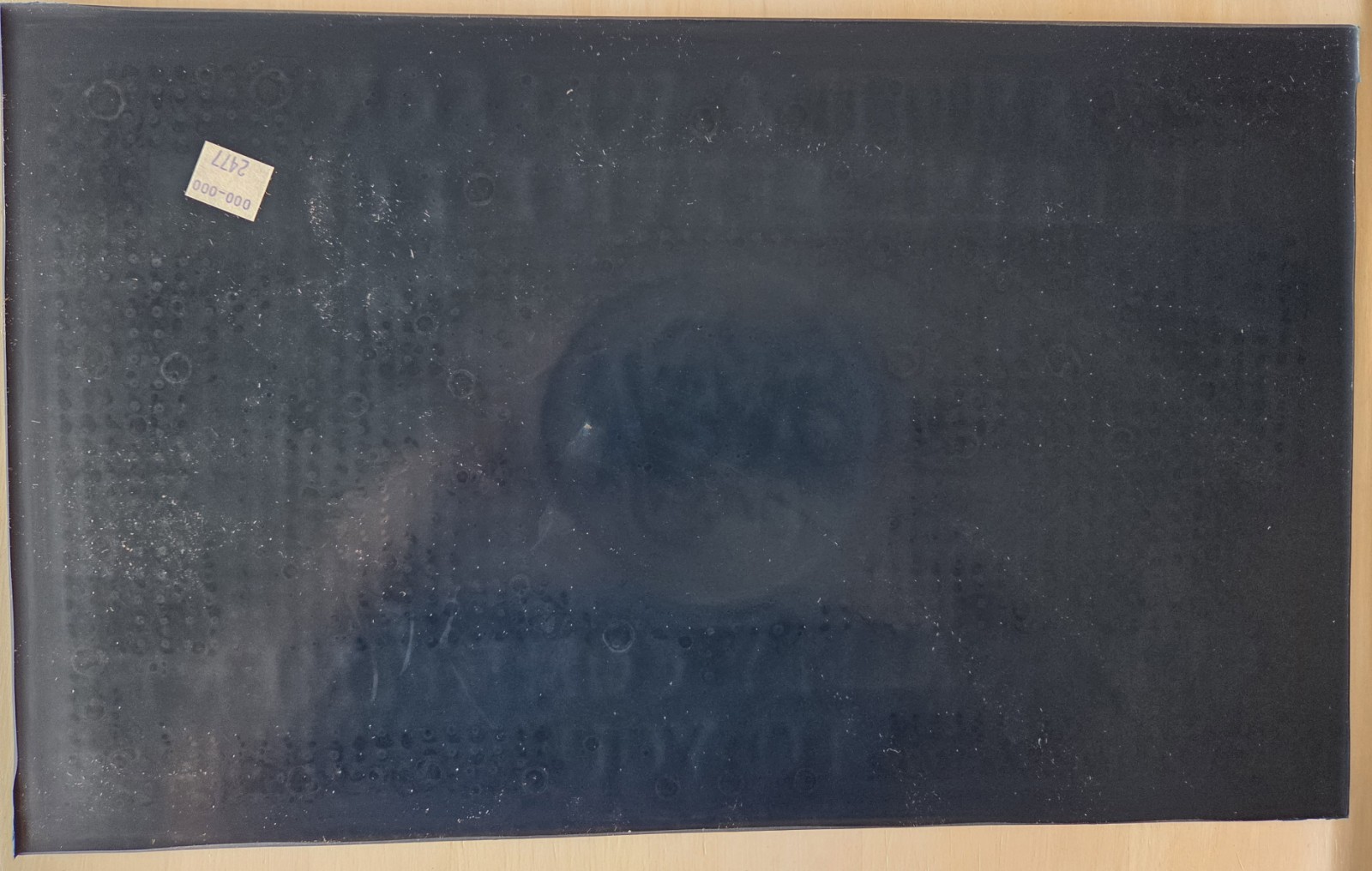 Smith & Wesson “Lifetime Service Policy” Rubber Counter Bench Mat Display, NOS.
