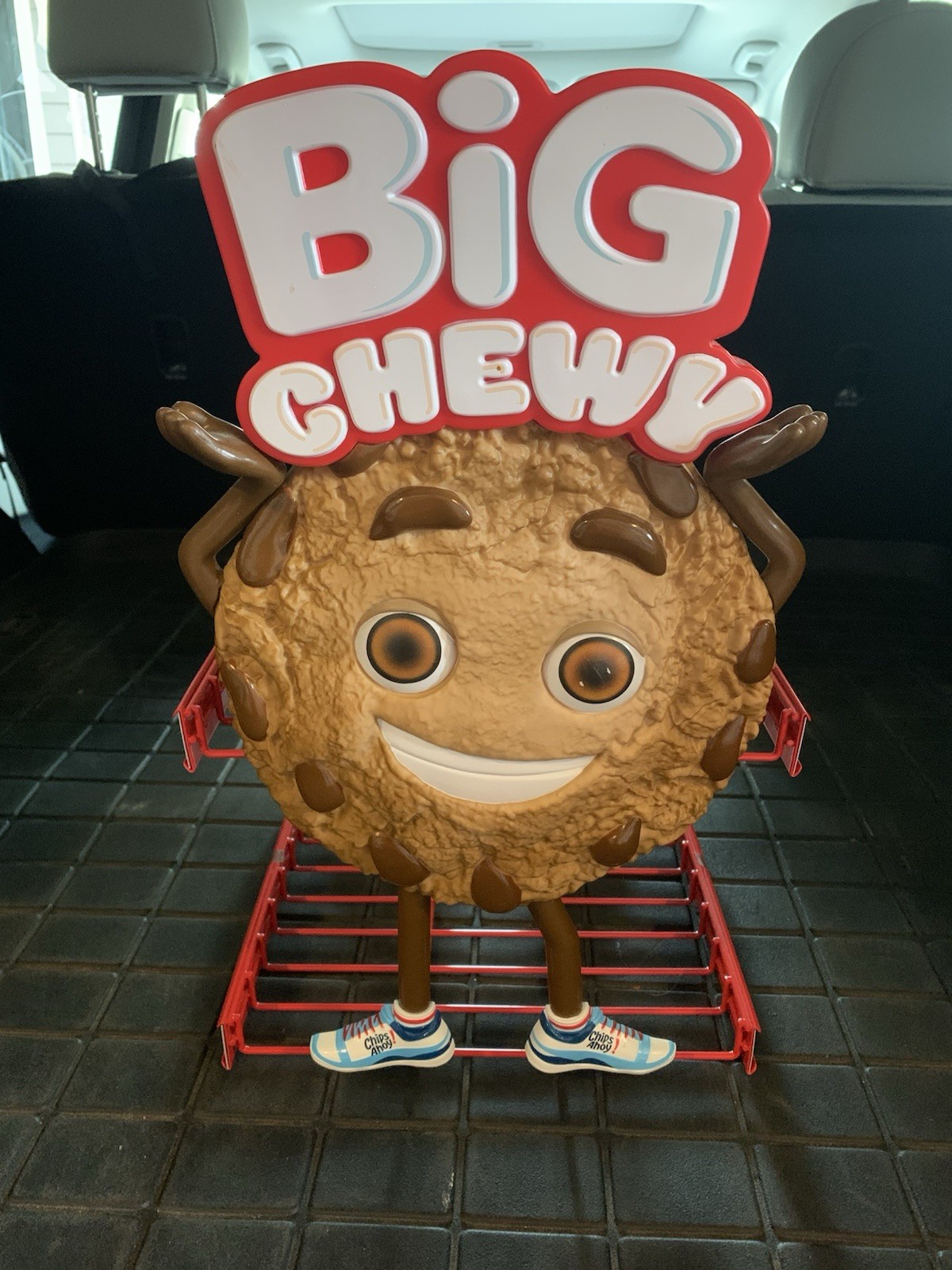🍪🍪 Chips Ahoy! BIG CHEWY Counter Rack POS 2 Tier Shelf Display Nabisco 🍪🍪