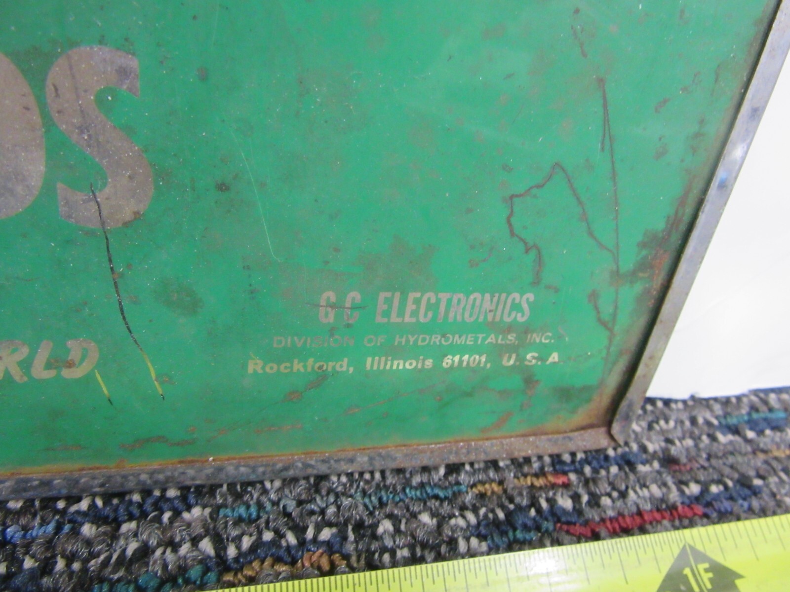 Mirror Advertising Display GC Electronics Model 8378 alignment tools Rockford