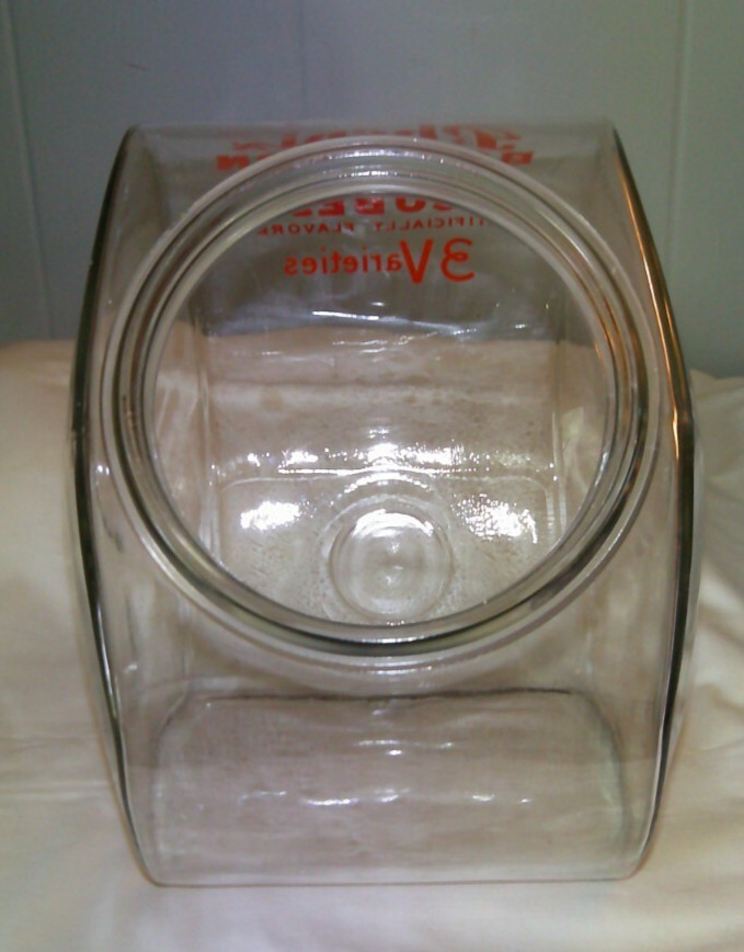 Vintage Phenix Bouillon Cubes Advertising Counter Display Canister Jar