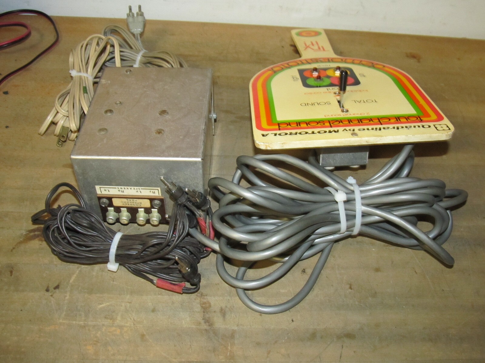 RARE Vintage Motorola Quadraline Demonstrator Store Display Stereo Quad