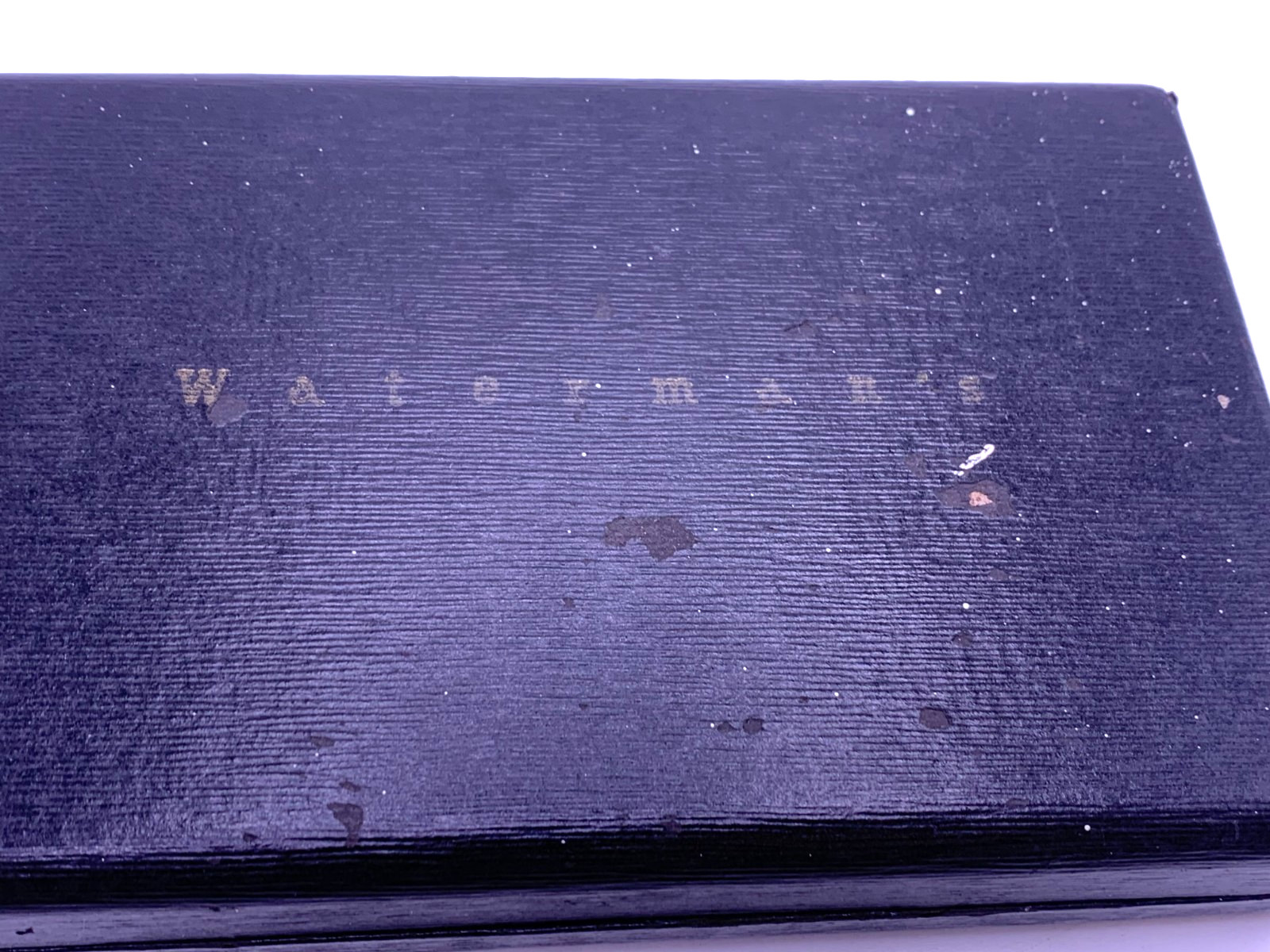 Vintage Waterman’s Pens Box advertising / display box Jewelry by Manor box only