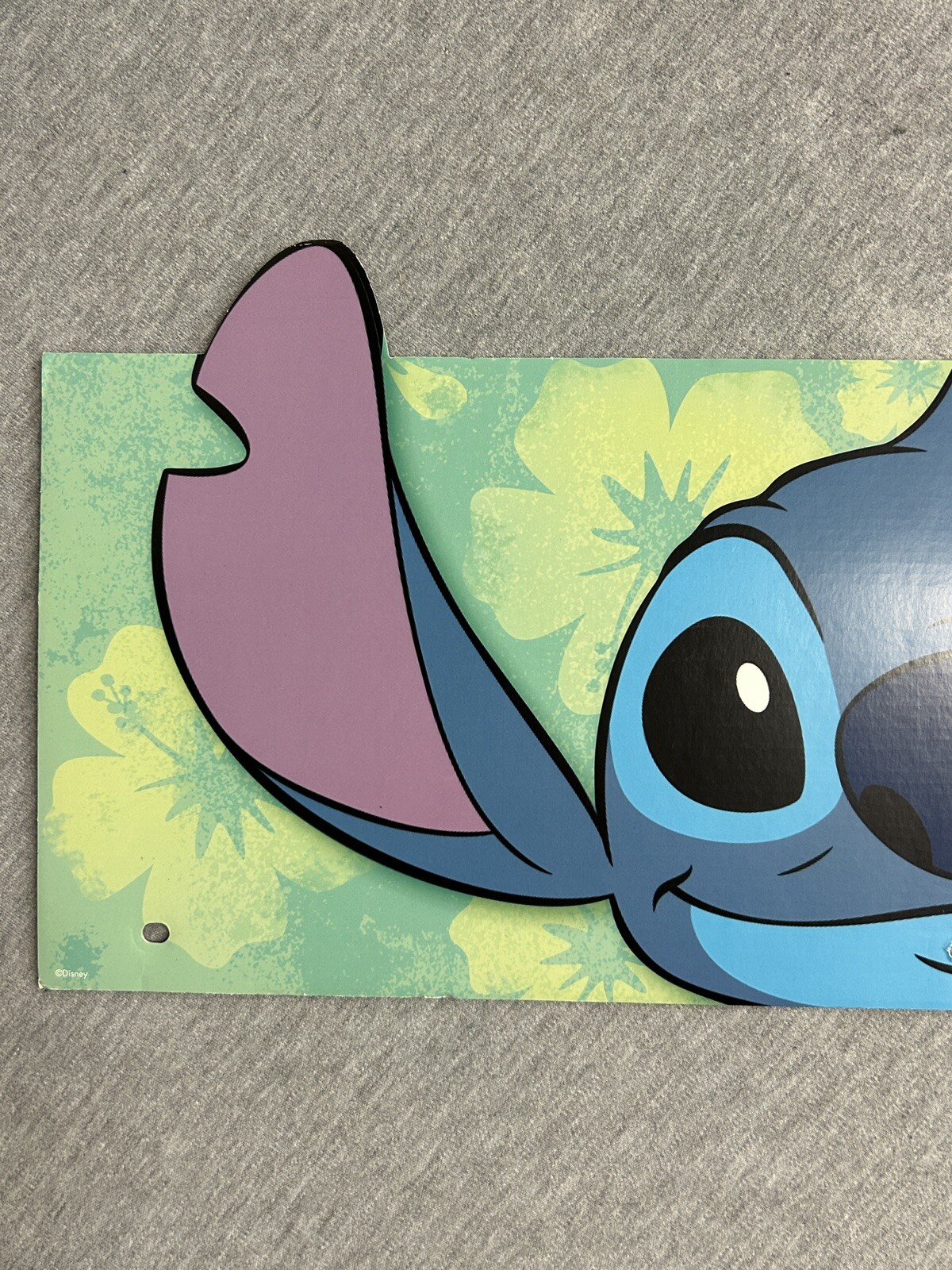 2024 Spirit Halloween Display End Cap 24″ x 8″ – Stitch Lilo & Stitch The Movie