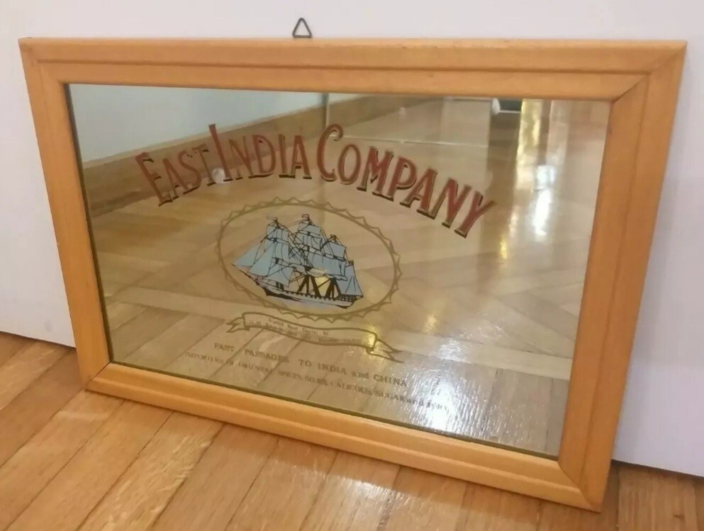 MIRROR PAINTING PICTURES – EAST INDIA COMPANY – MIRROR PAINTING PICTURES – VINTAGE