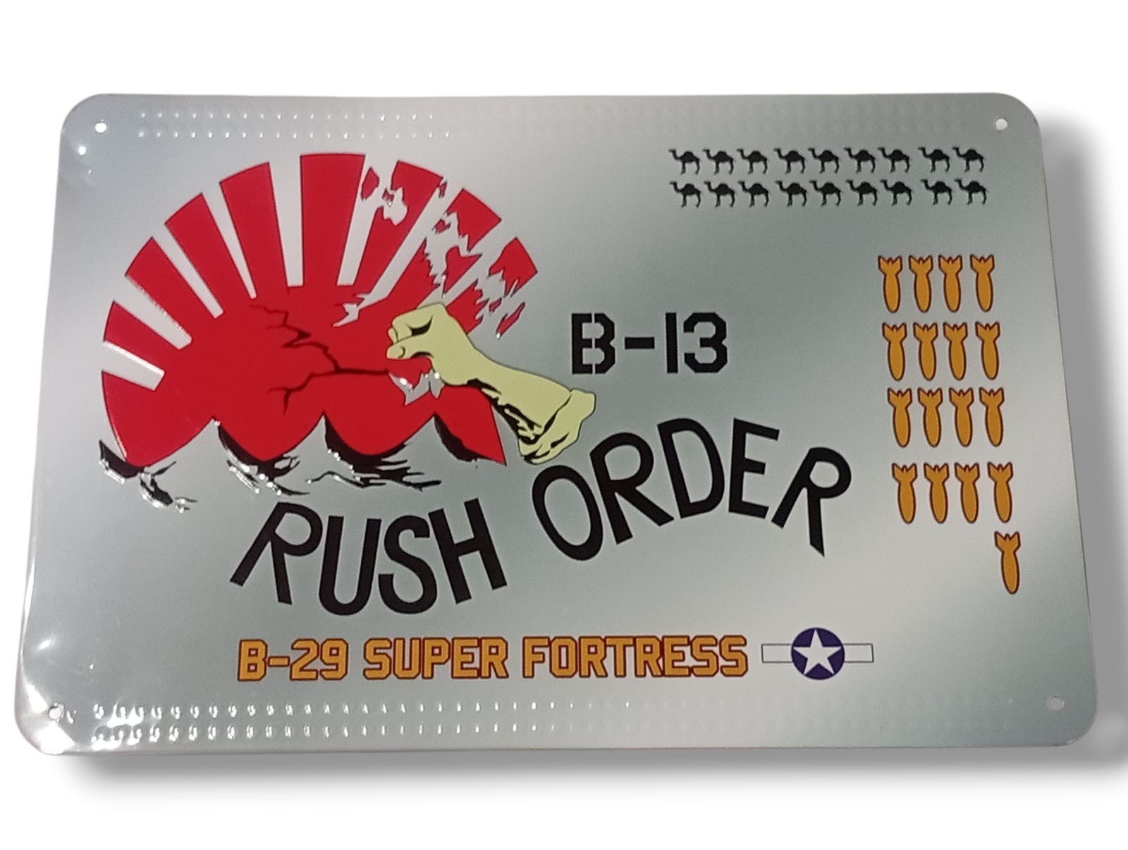 Tin Plate – Rush Order – B13 -B29 – Super Fortress – 083/407
