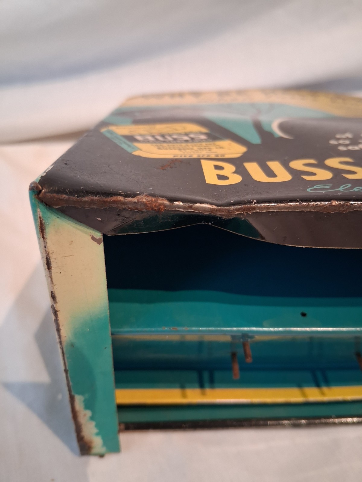 Buss Glass Tube Fuses Advertising Metal Store Display See Photos & Description