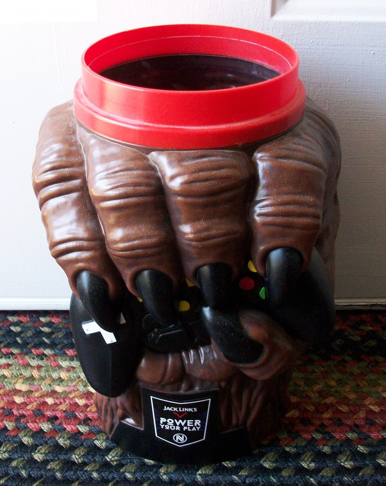Jack Links Beef Jerky Sasquatch Video Game Hand Controller Plastic Store Display