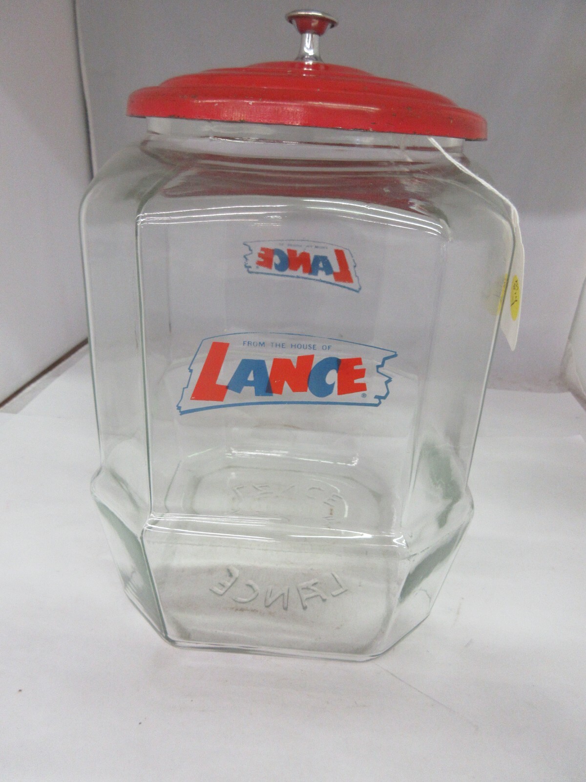 VINTAGE STORE ADVERTISING LANCE CRACKERS COUNTER BIN DISPLAY RARE M-814