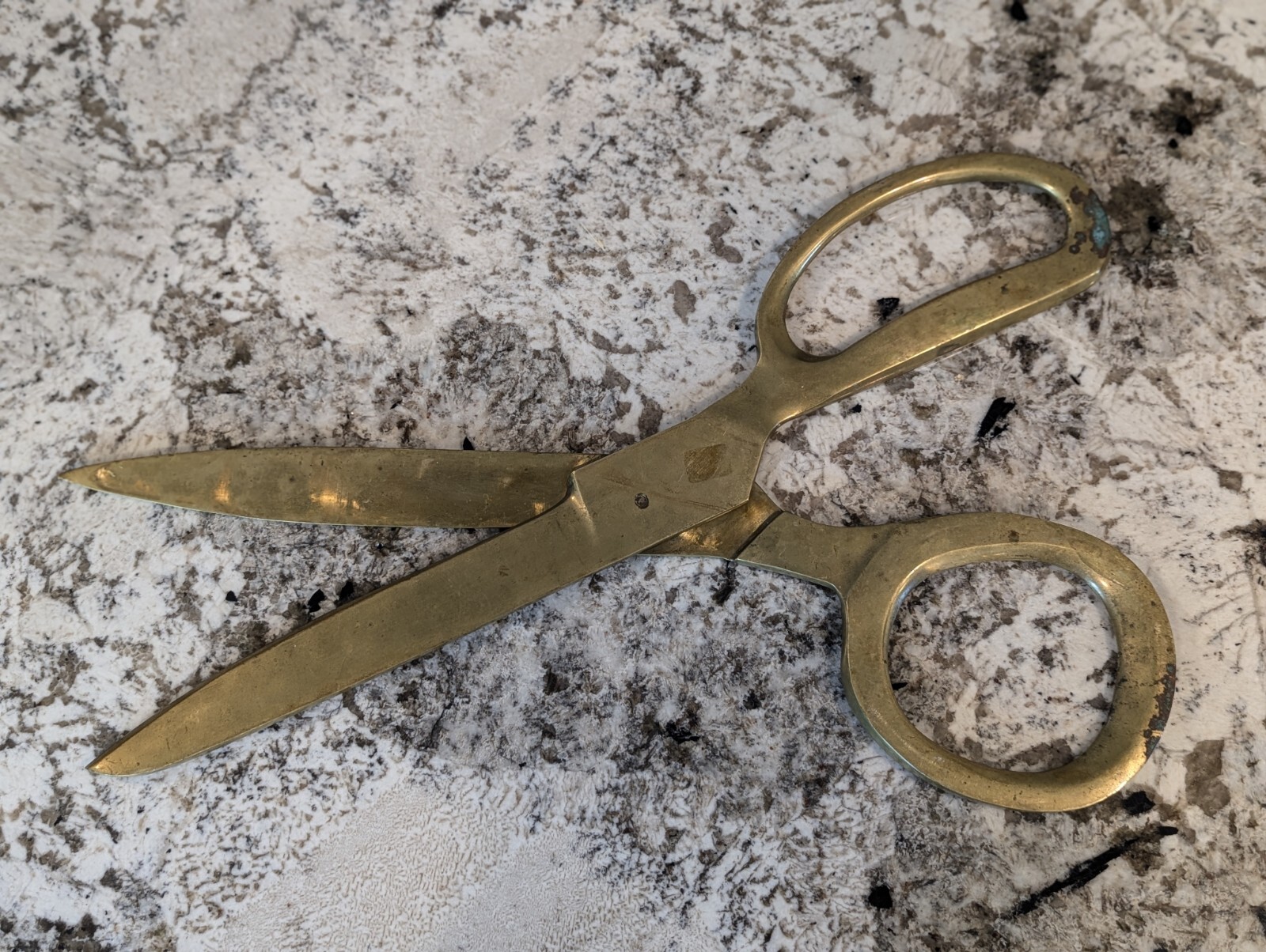 Mid 20th Century Giant Bronze Advertising Store Display Scissors – Tailors Trade