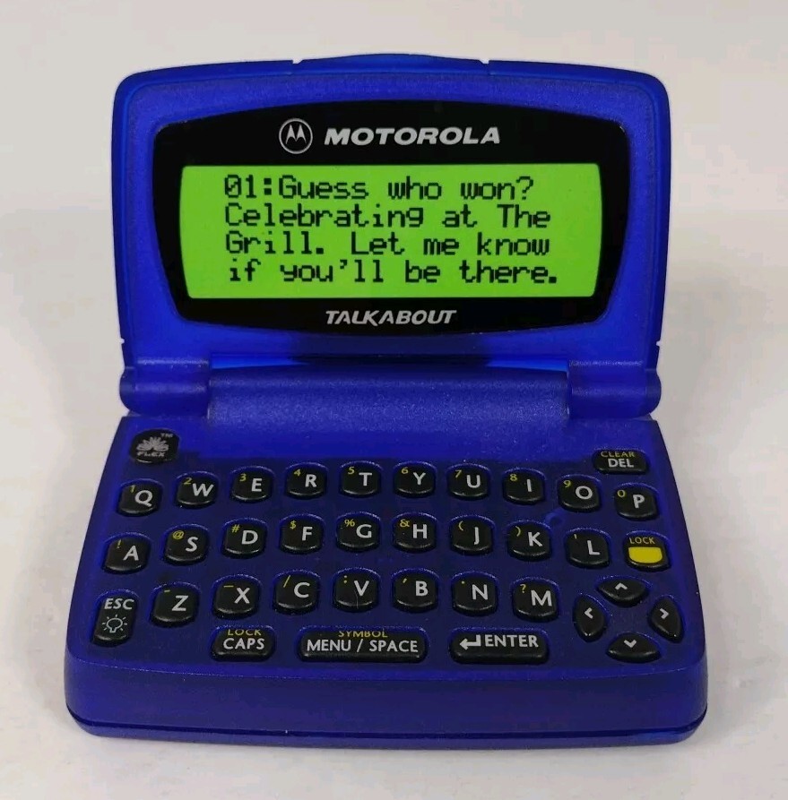 Motorola Talkabout Advertising Store Display Pager Only