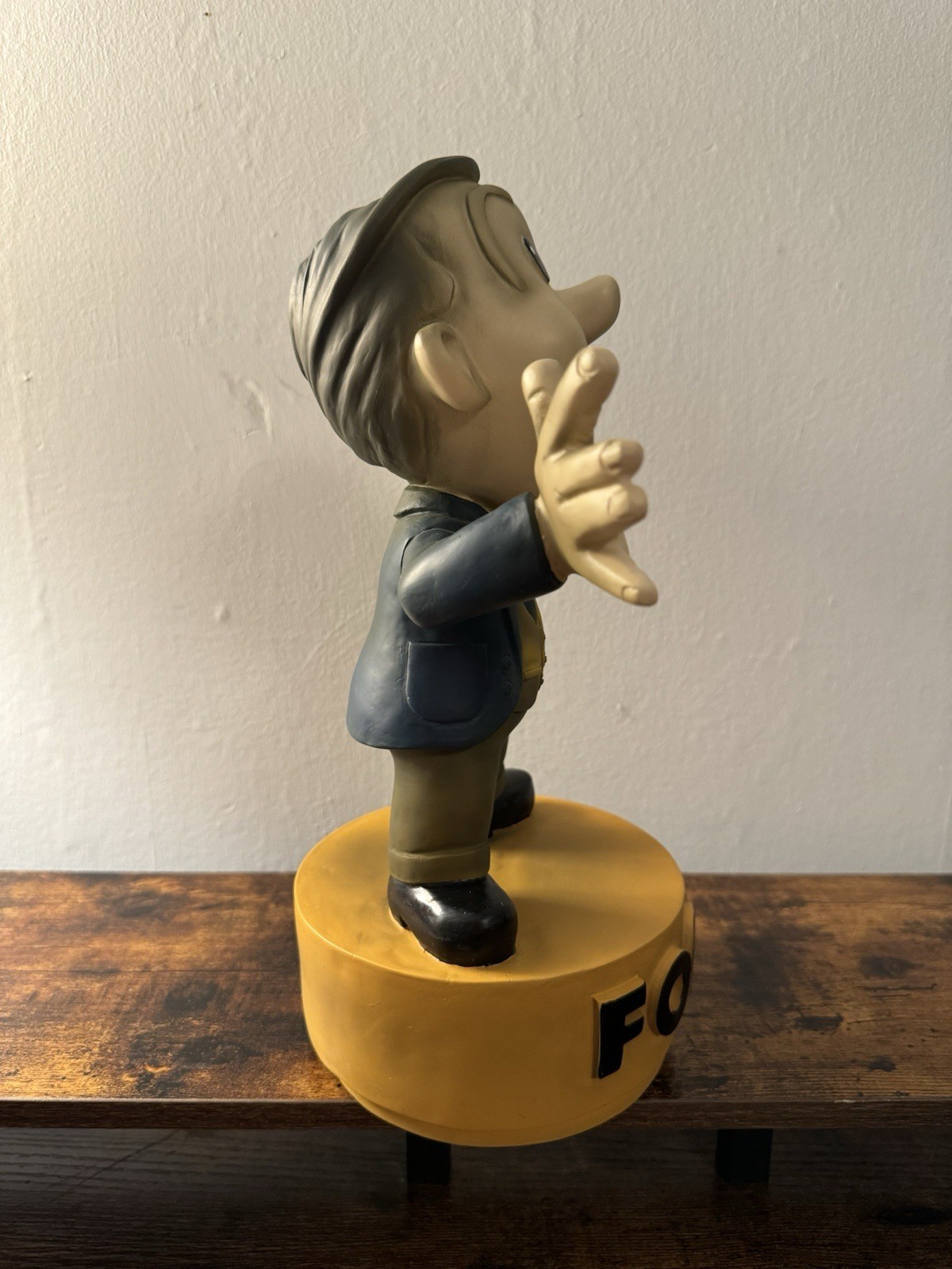 Vintage Fossil Fred Store Display Figure – 13”