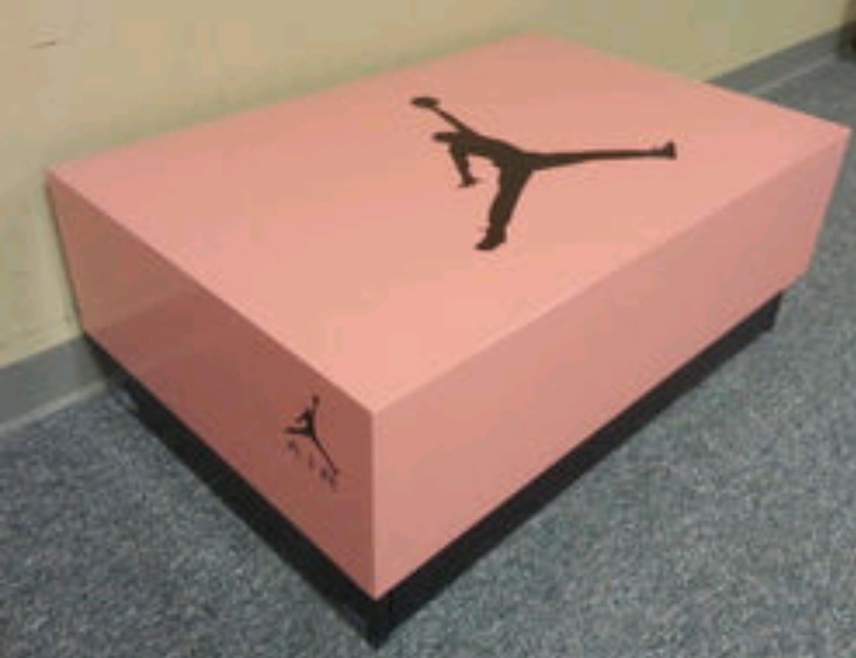 giant shoebox shoe storage. shoe racks, coffee tables, locker cabinets