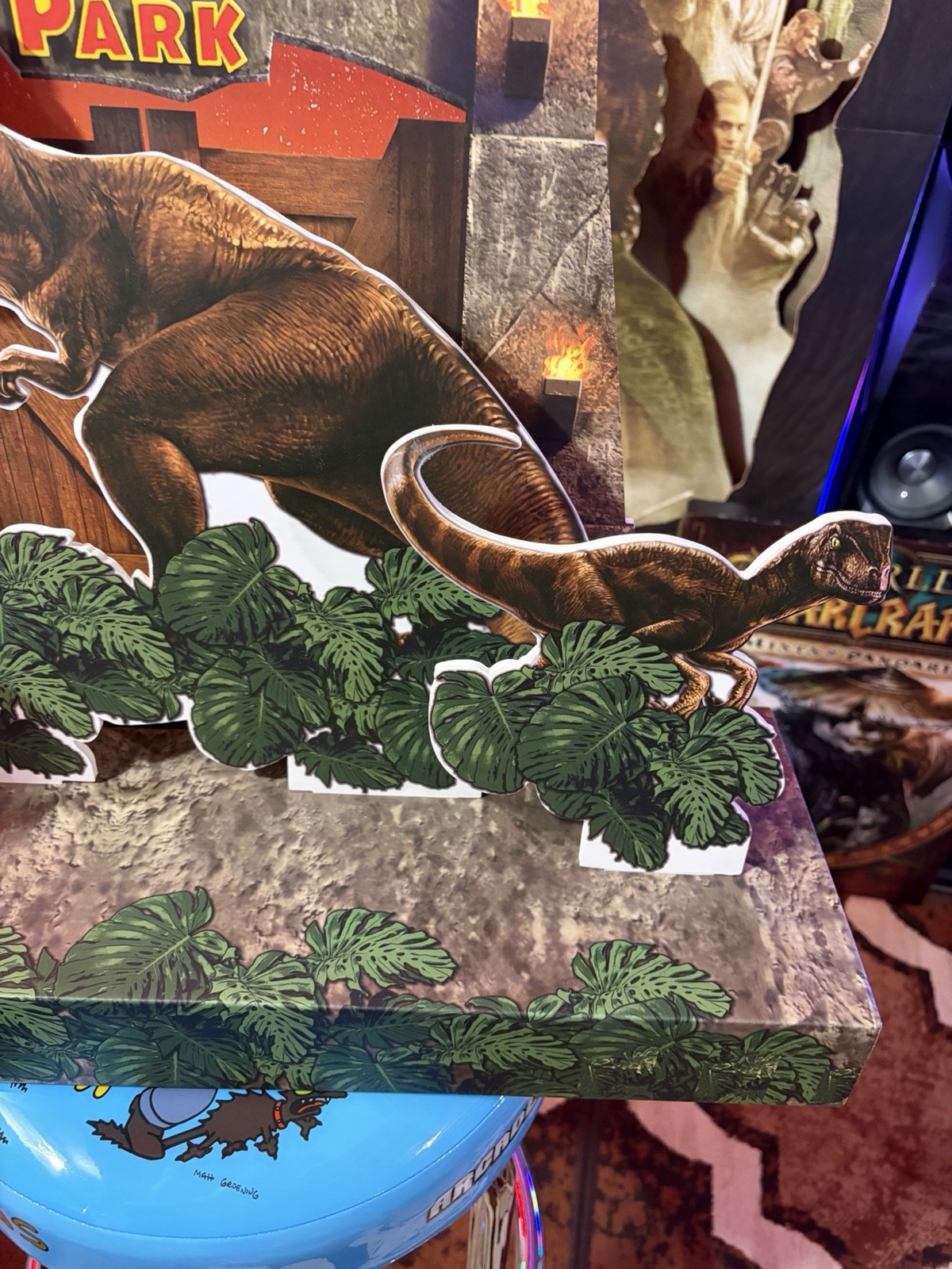 Profusion Cosmetics 3d Jurassic Park Store Display Standee MINT