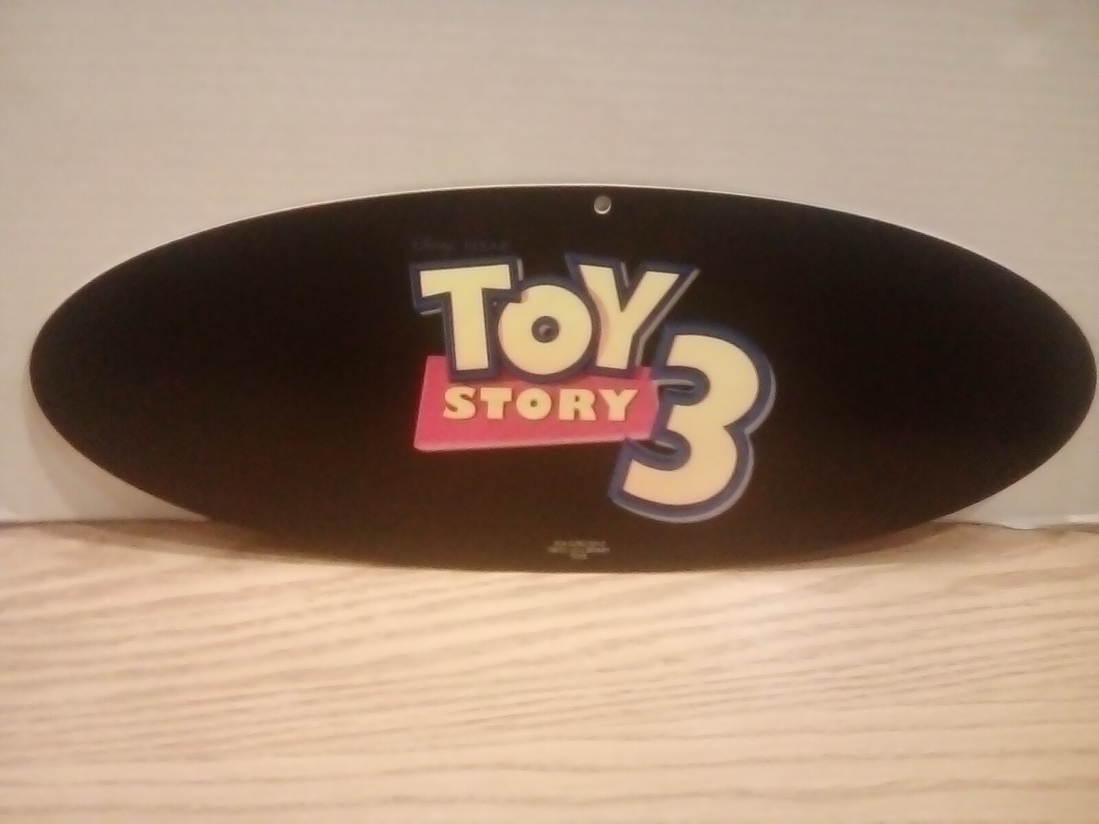 Toys R Us Cardboard Toy Story 3 Shelf Hanger