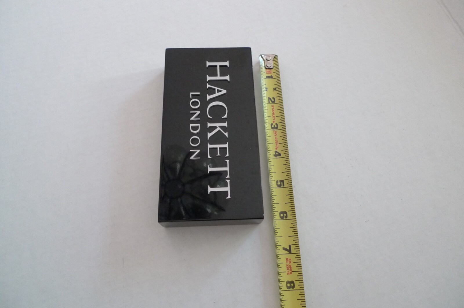 HACKETT LONDON–ADVERTISING- STORE DISPLAY –GLOSSY PLASTIC – TABLE TOP SIZE