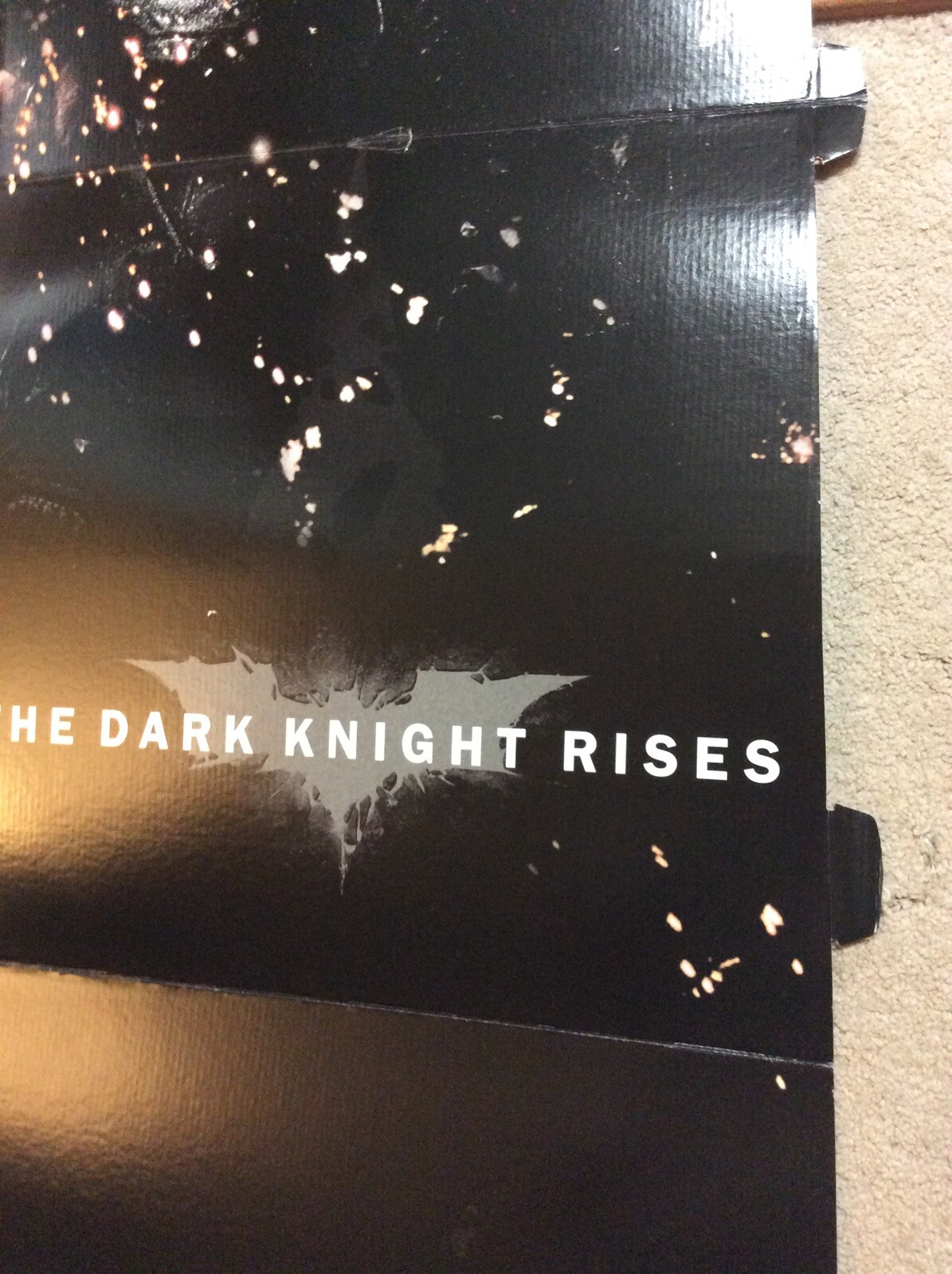 Bane The Dark Knight Rises Store Display Cardboard Cut Out Promo