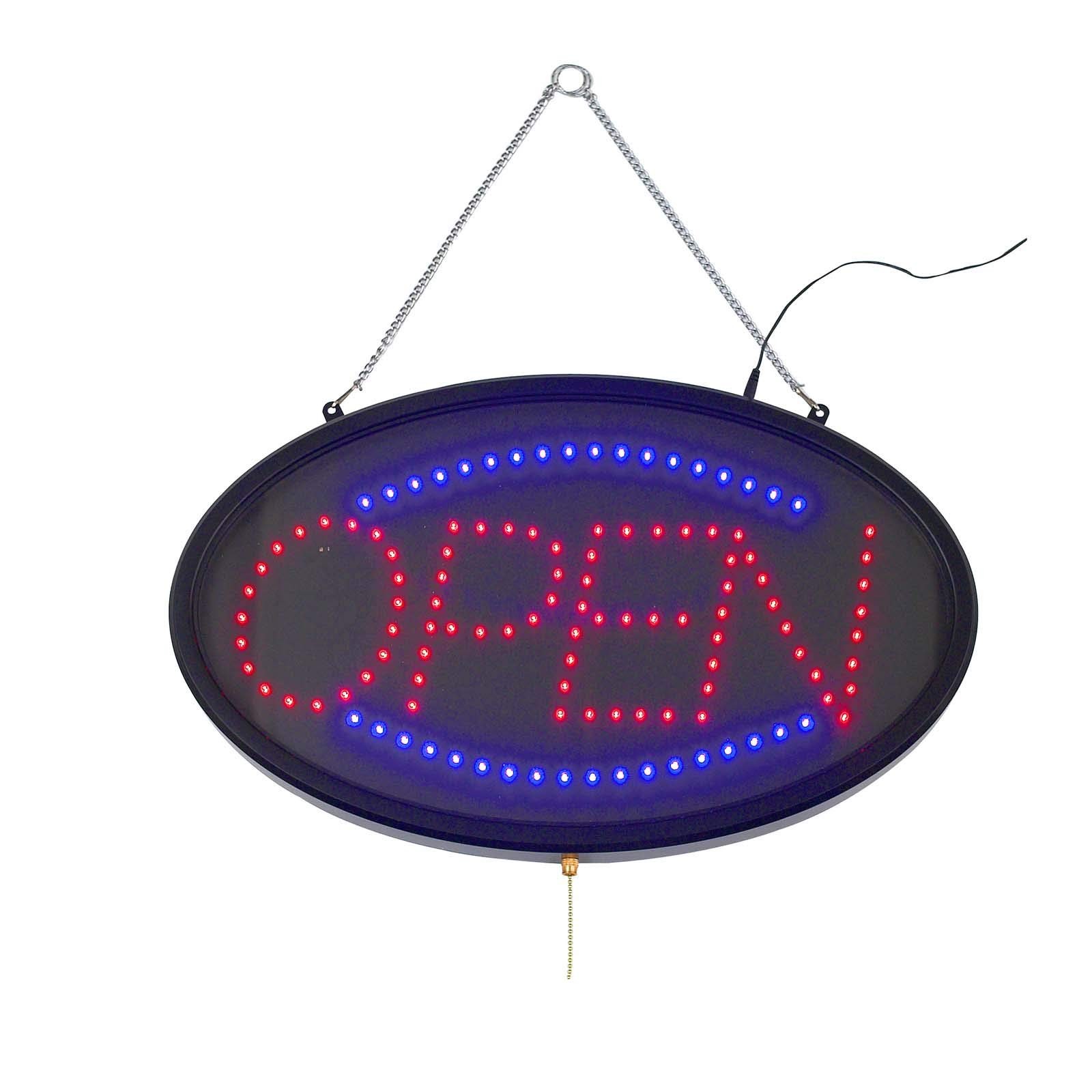 Winco LED-10 Open LED Sign w/Dust-Proof Cover