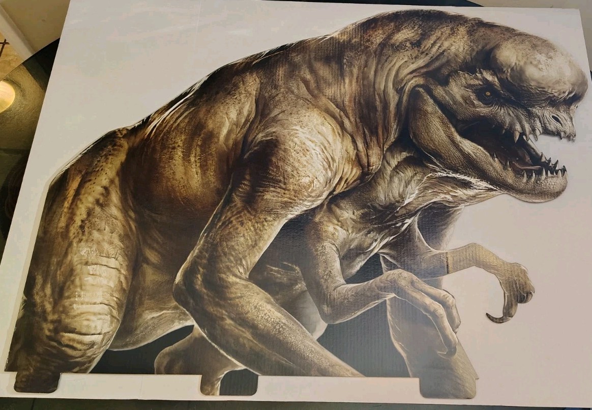 2025 – Jurassic World Rebirth – Huge Store Display Advertisement – 46x 35