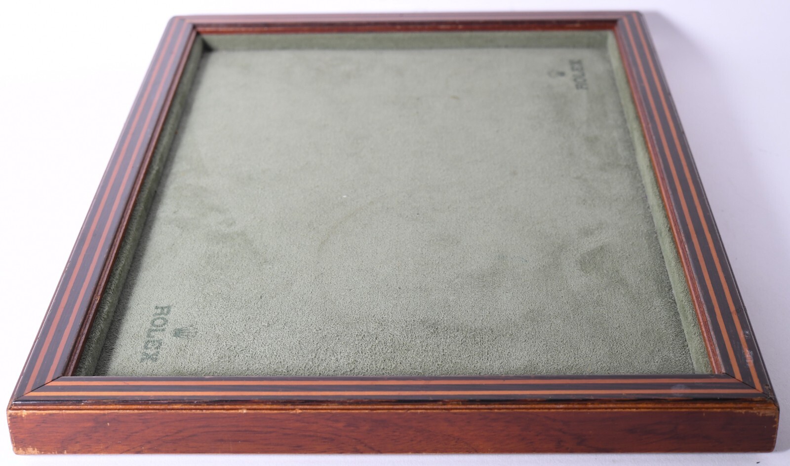Genuine Rolex Display Handling Tray with Green Leather (4 Available)