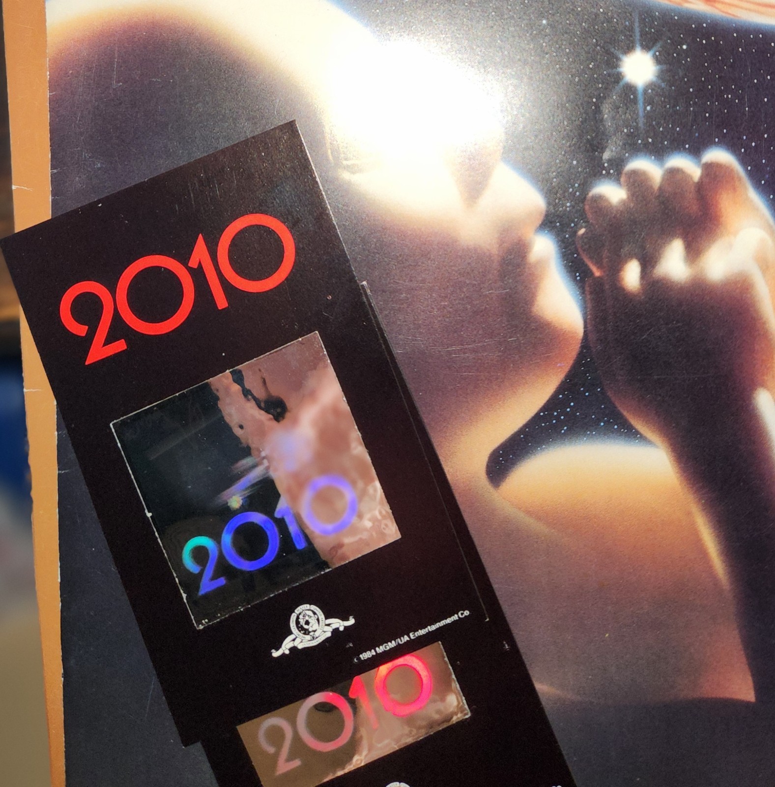 2010 Year We Make Contact Standee Video Store Program Arthur C Clarke Odyssey 2