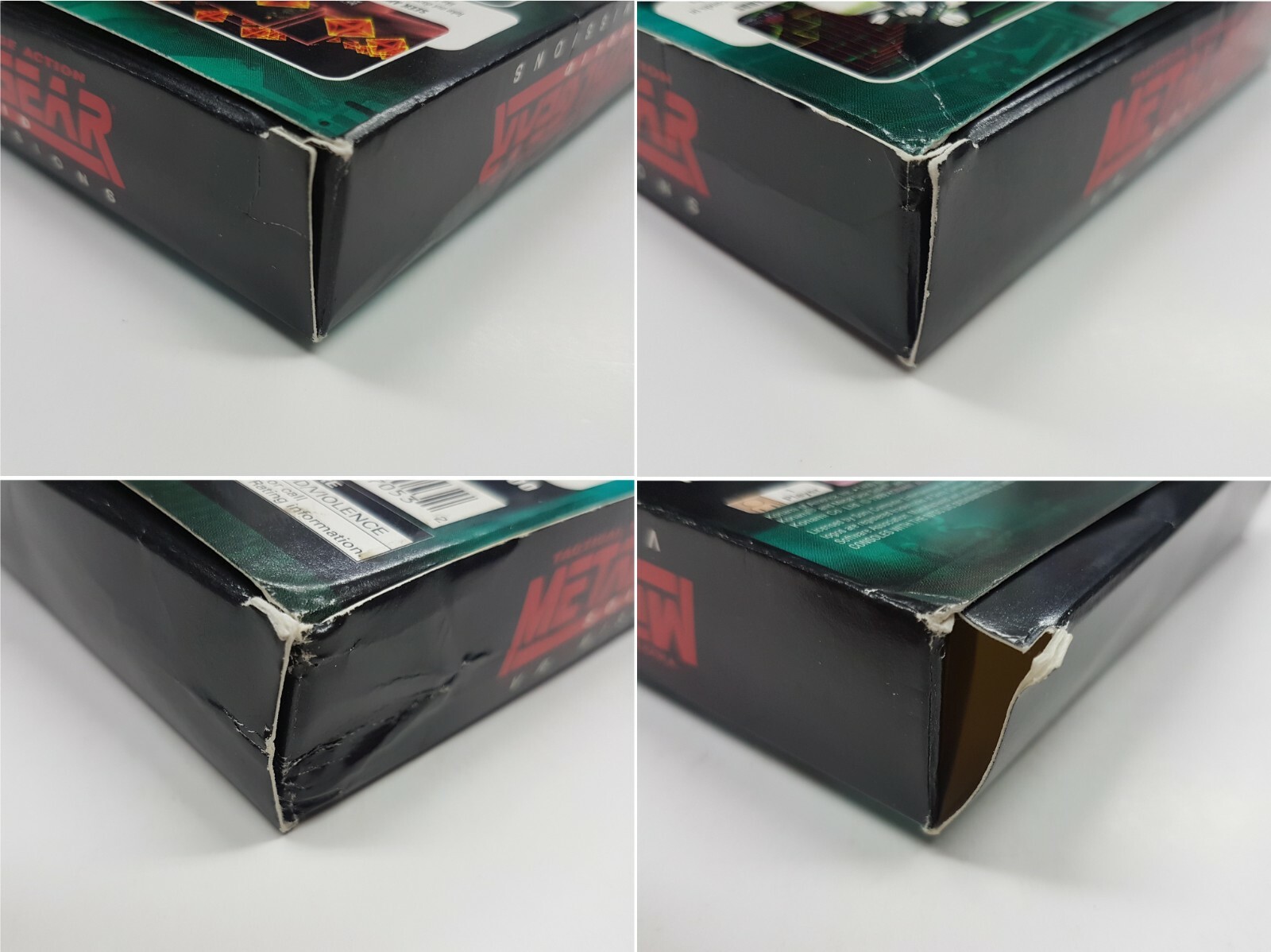 Metal Gear Solid VR Missions Playstation 1 Store Promotion Display Box *wear
