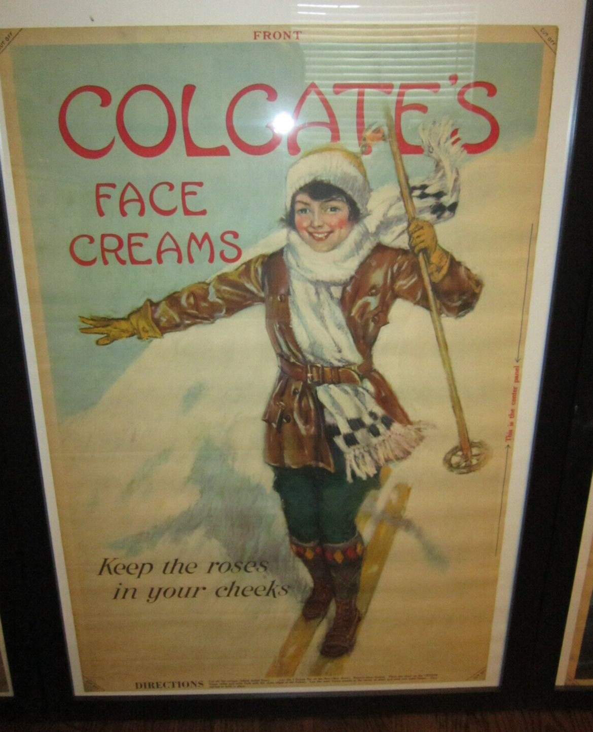 1900s Colgate Palmolive Christmas Advertising Posters Signs Apothecary Ephemera
