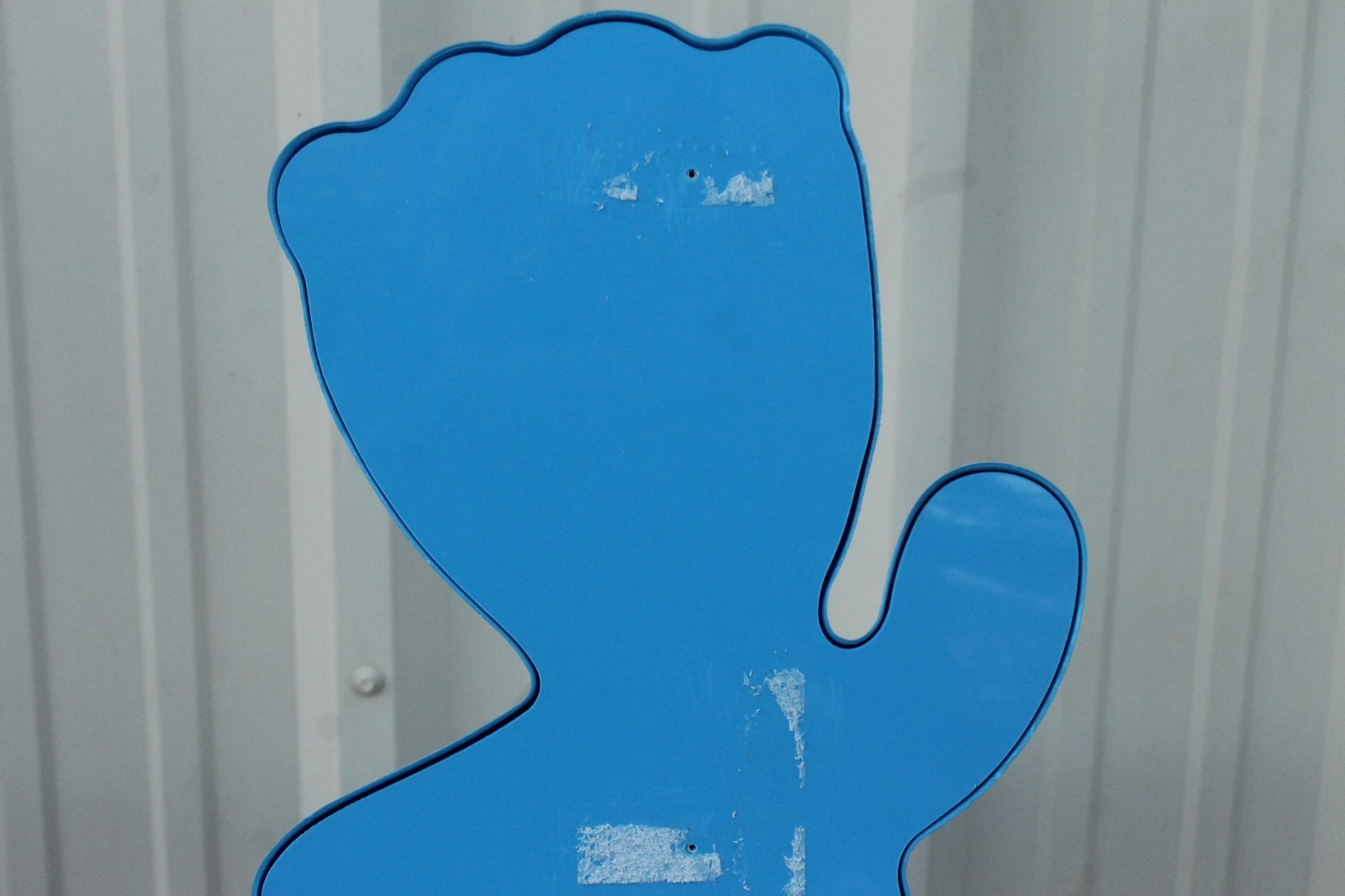 ~~~ PAIR OF SOUR PATCH KIDS CANDY BLUE PLASTIC STORE DISPLAY 17″ ~~~