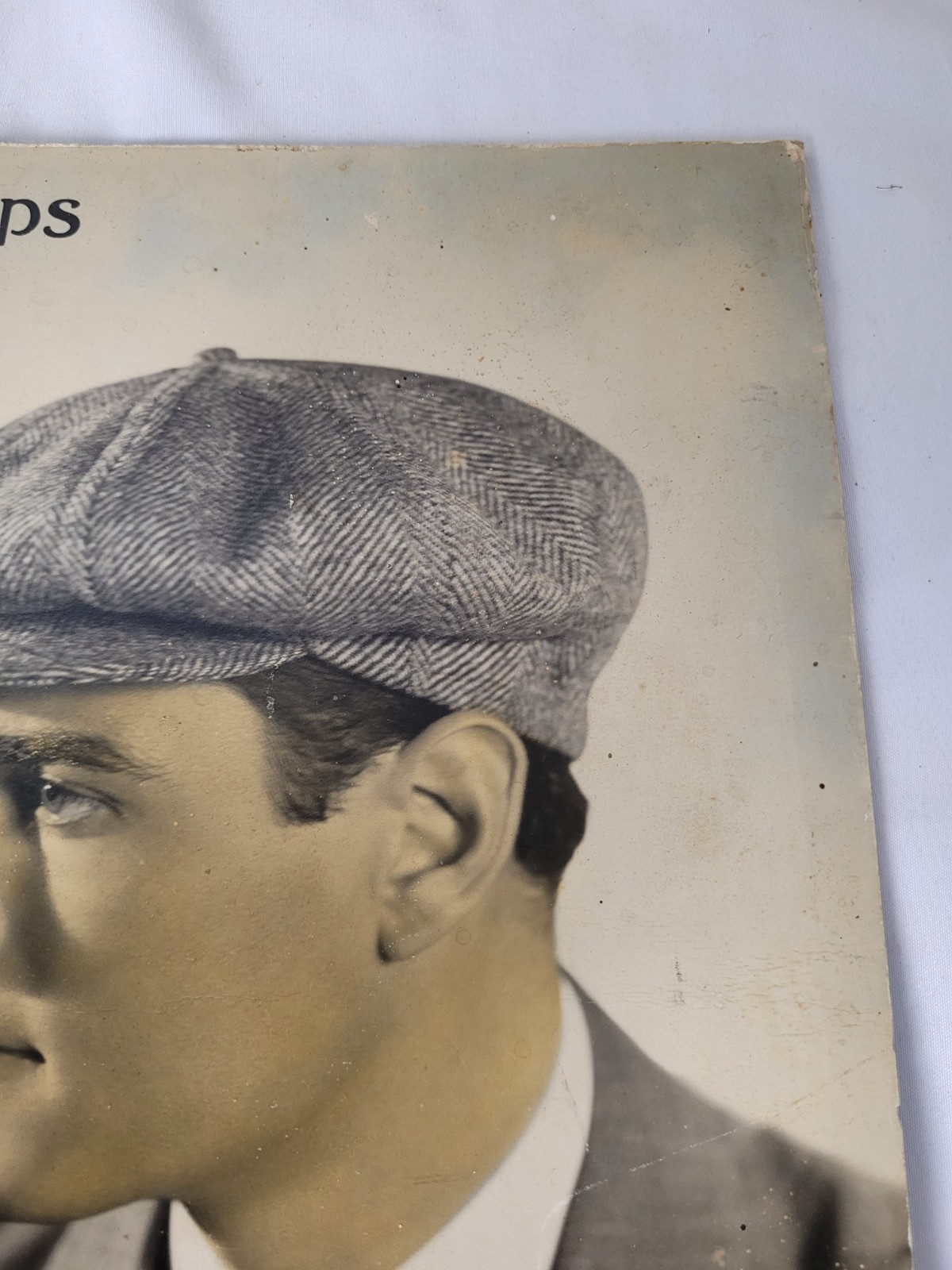 Early Lewis Eastern Caps Cardboard Store Displays Apeda Studio New York!