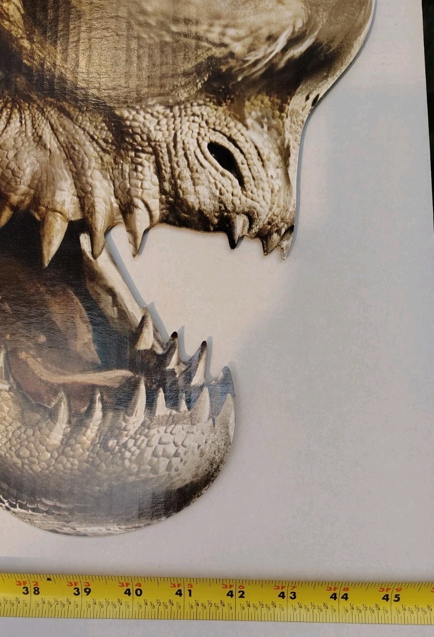 2025 – Jurassic World Rebirth – Huge Store Display Advertisement – 46x 35