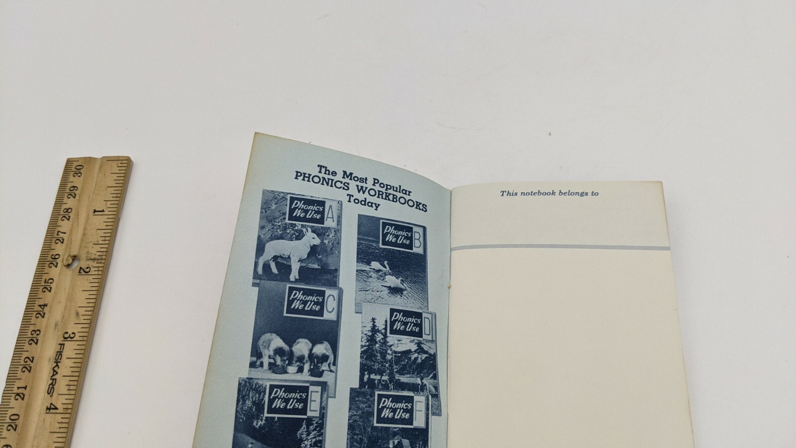 Vintage 1962 Blue Mini Notebook Calendar Reference