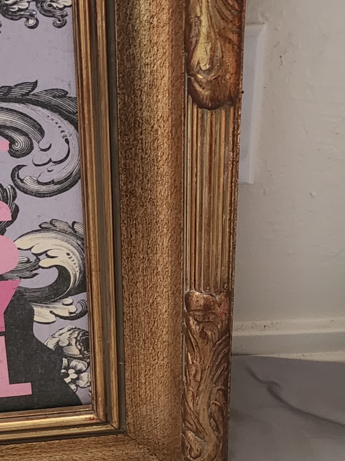 ULTRA RARE JUICY COUTURE LAS VEGAS WALL STORE DISPLAY ORIGINAL FRAME
