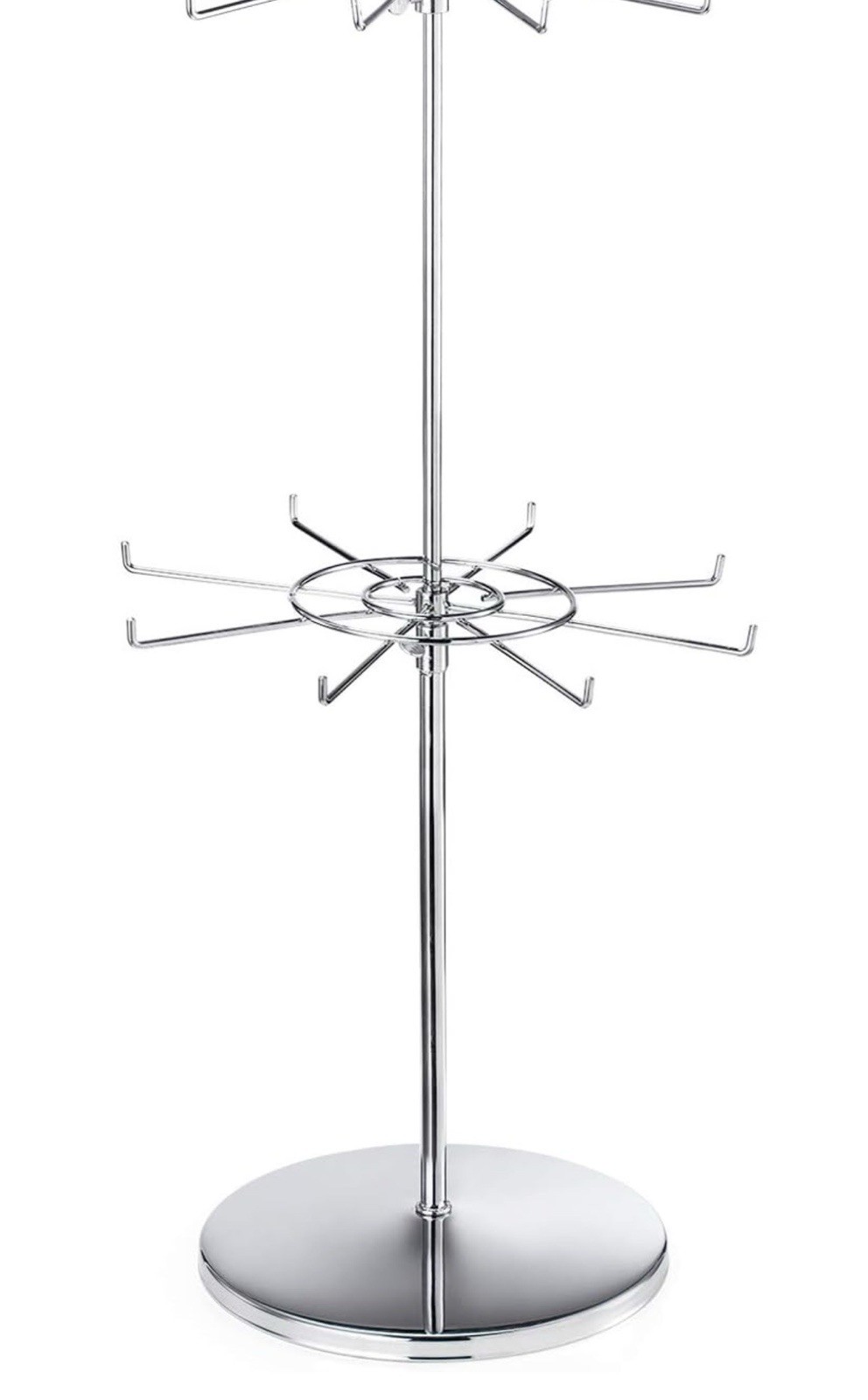Tier Spinning Display Stand ，Heavy Duty Adjustable Countertop Stand