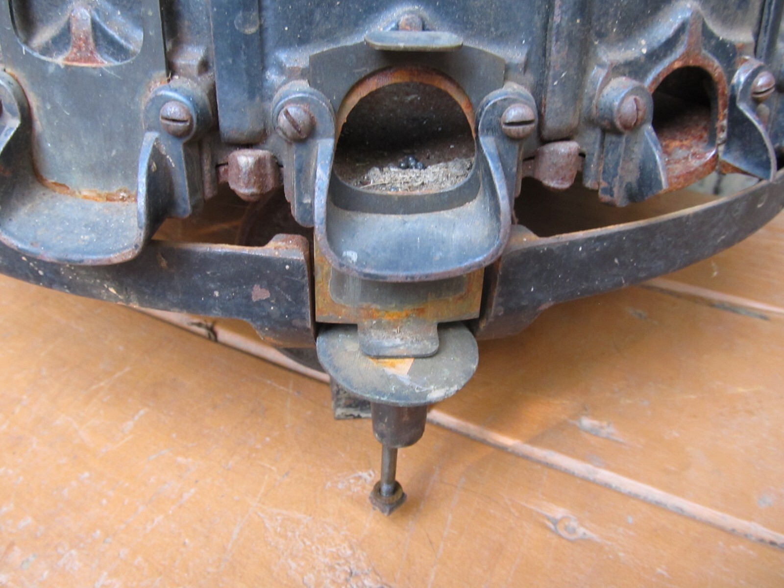 1880’s Henry Westphal’s Countertop Rotating Store Screw Bolt Shot Cabinet