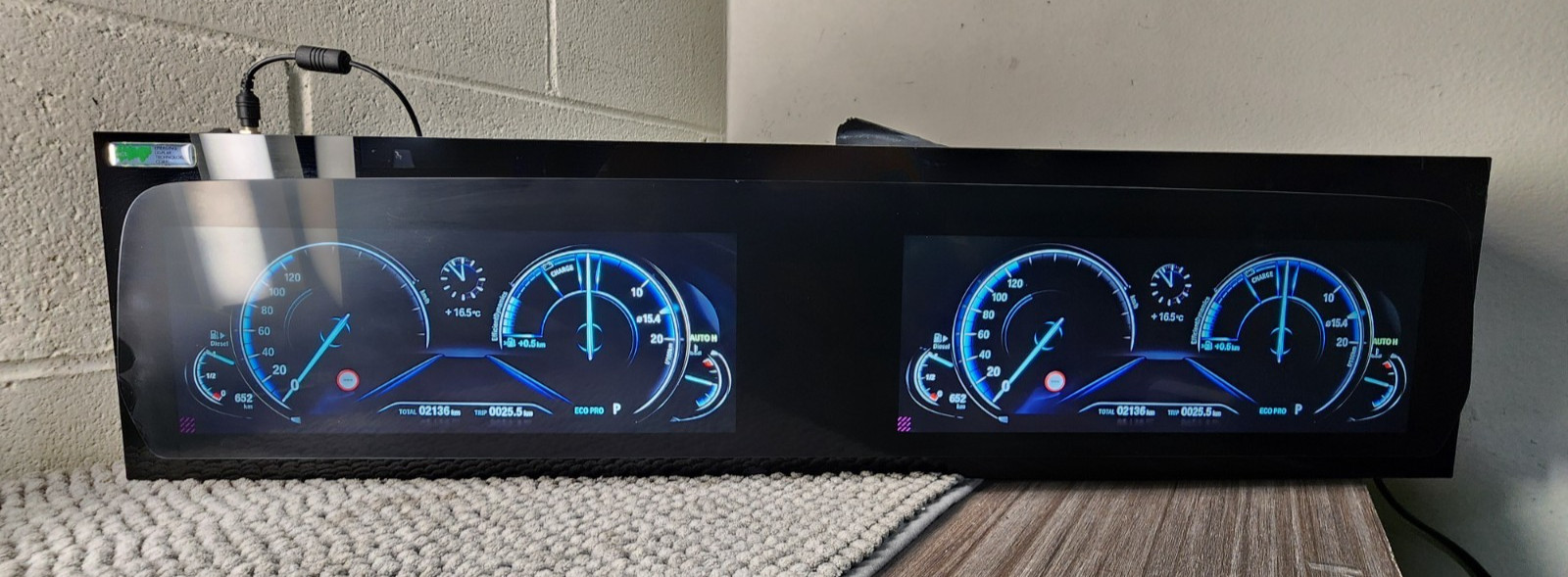 EDT Emerging Display Tech Corp Sample Display Solution 12.3 inch 1920×720