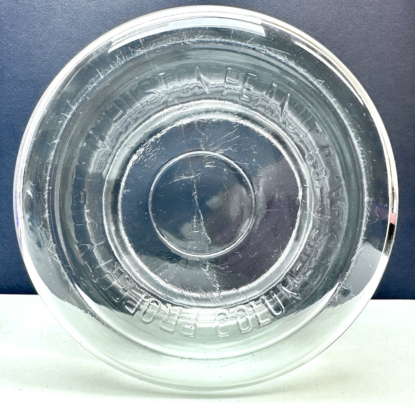Vintage Tom Huston Peanut Co. Columbus GA Store Counter Canister Jar – 9-1/2”
