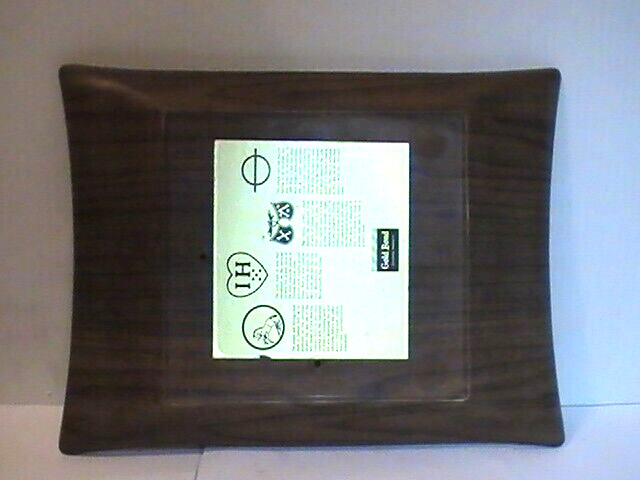 VNTG Gold Bond Building products Sample Plaque SAMUEL COLT J HULL FUST SCHAEFFER