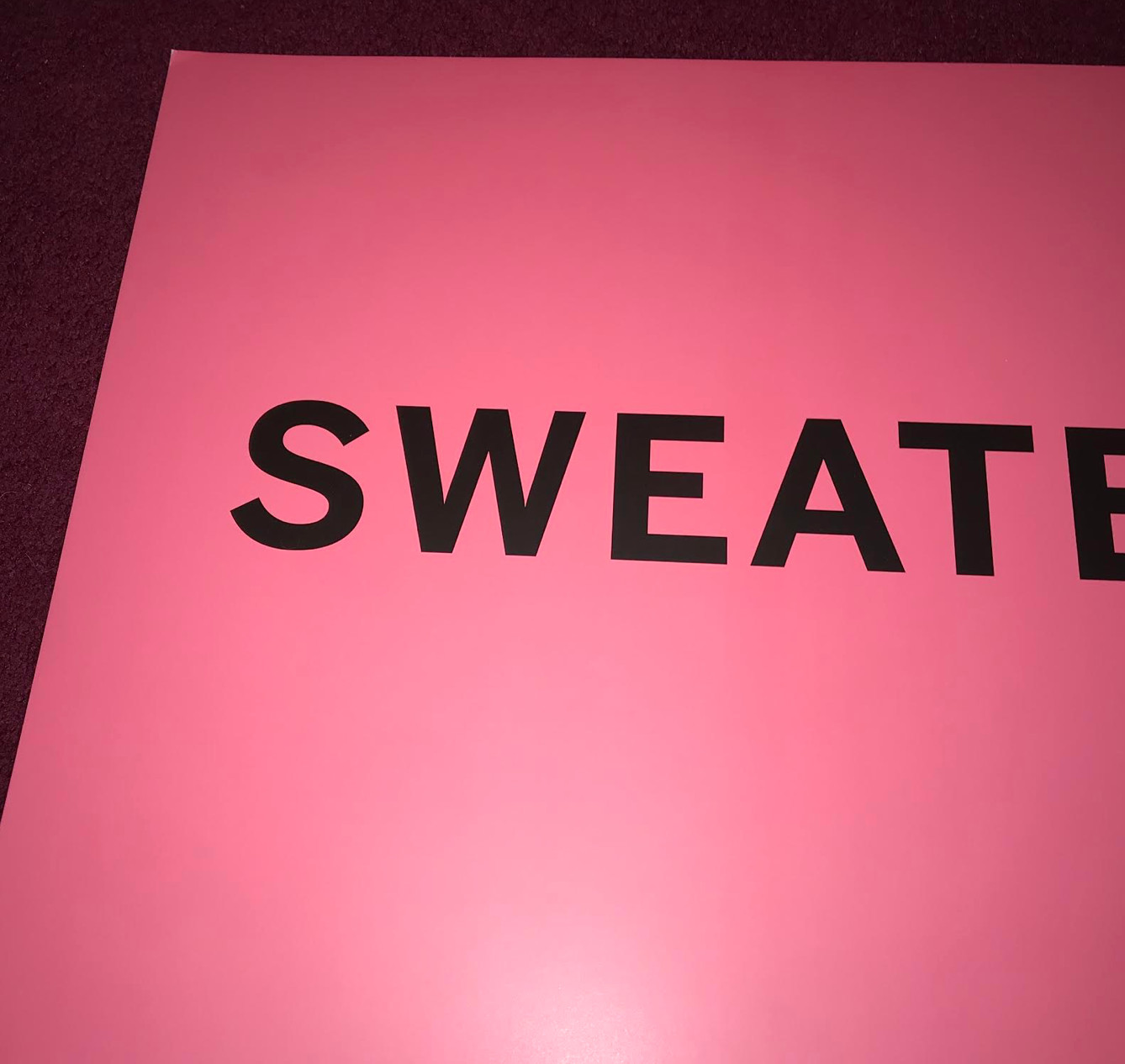 Victoria’s Secret Sweaters PROMO STORE POSTER VS Pink Dorm Wall Art Girl’s Room