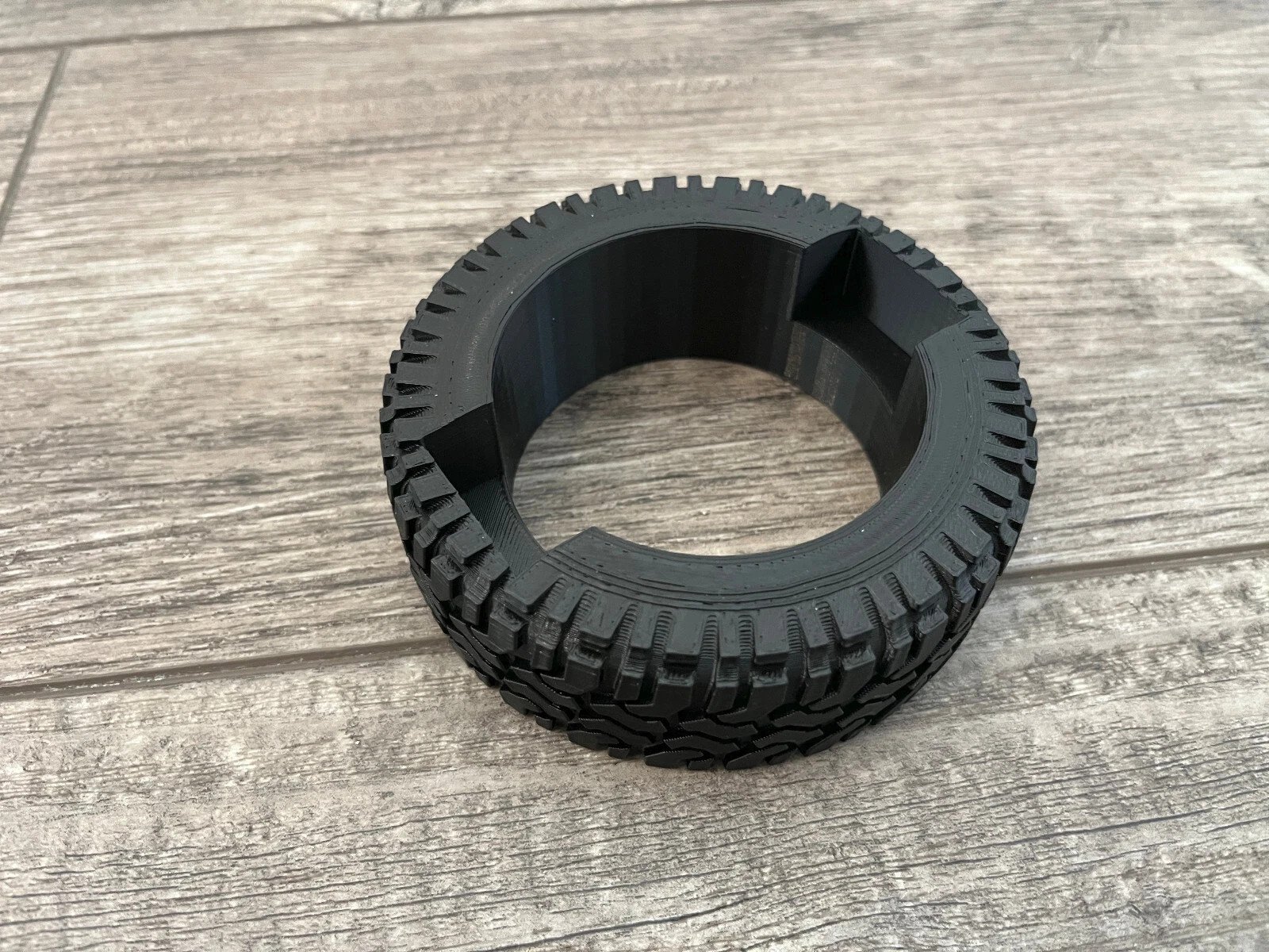 Tire Business Card Holder – Wheel Shop Display Stand Desktop Countertop