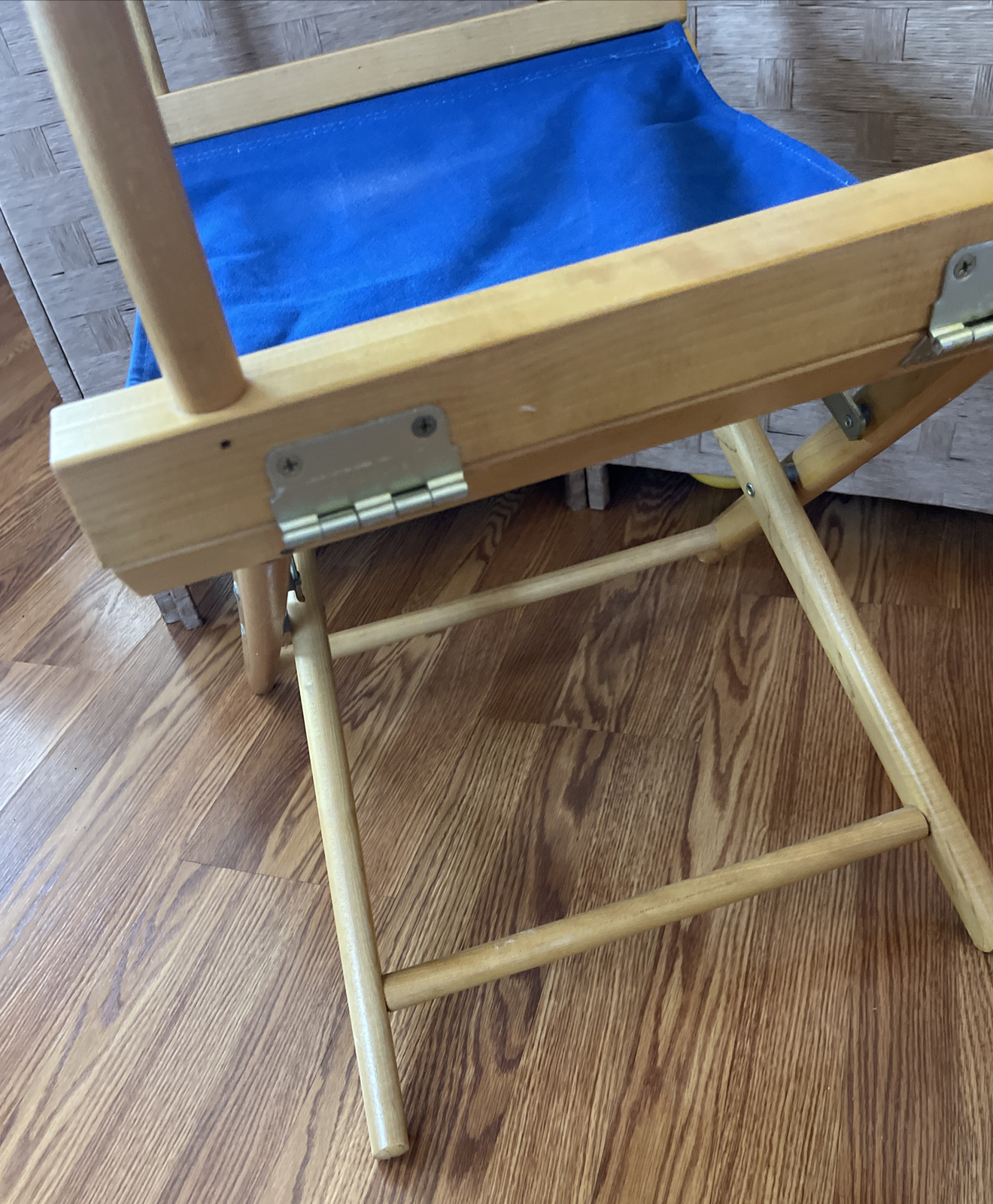 Classic Rare 1990s REEBOK Purple Folding Vintage Telescope Directors Chair