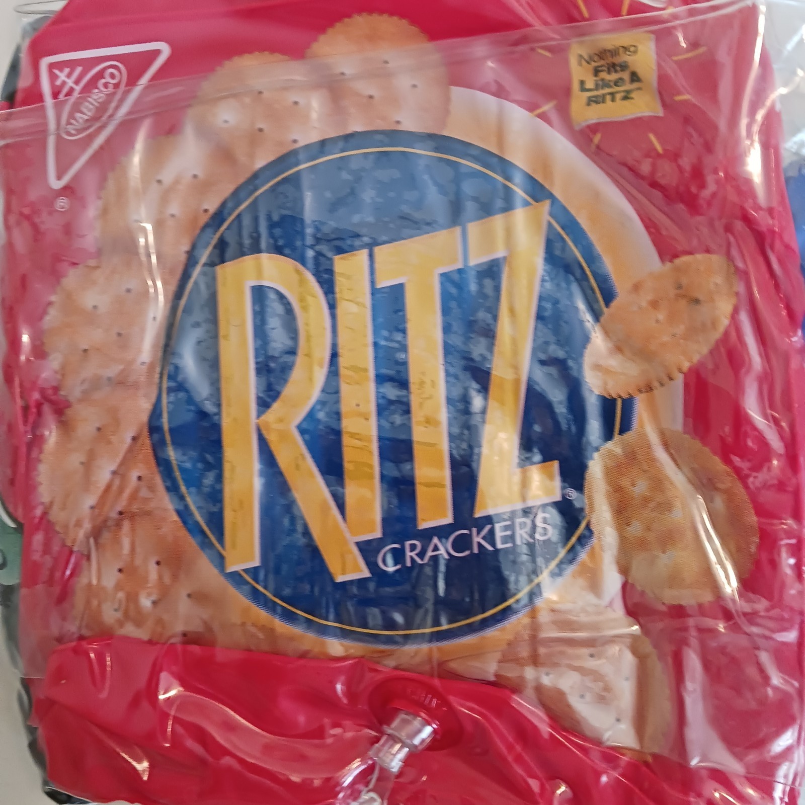 Vintage 1990s Ritz Cracker Coca-Cola Inflatable Football Store Display