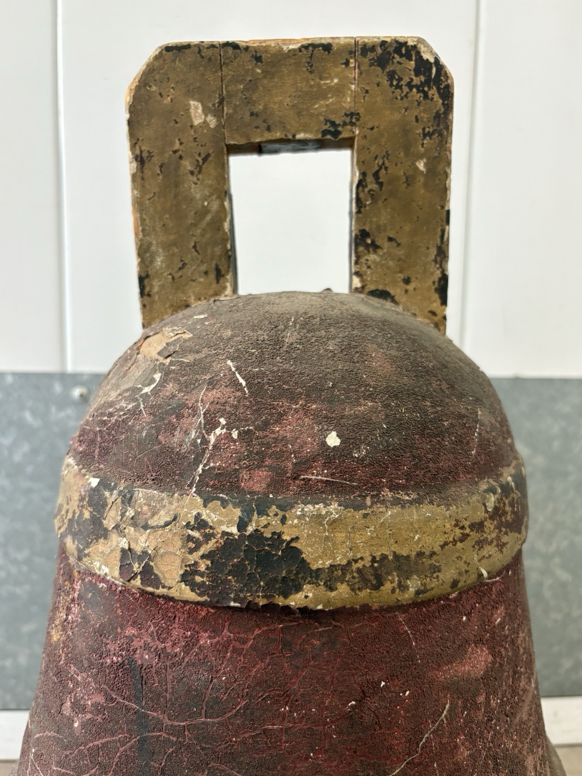 🔥 RARE Antique Old 1880 American LIBERTY BELL Brand FOLK ART Store Display Sign