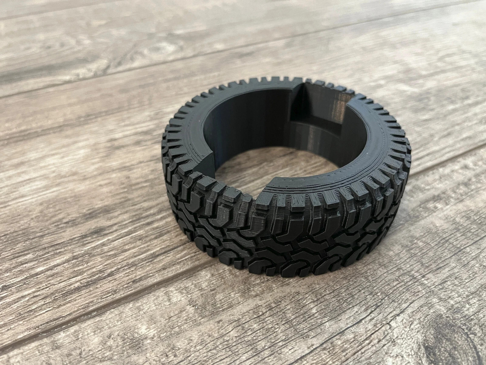 Tire Business Card Holder – Wheel Shop Display Stand Desktop Countertop