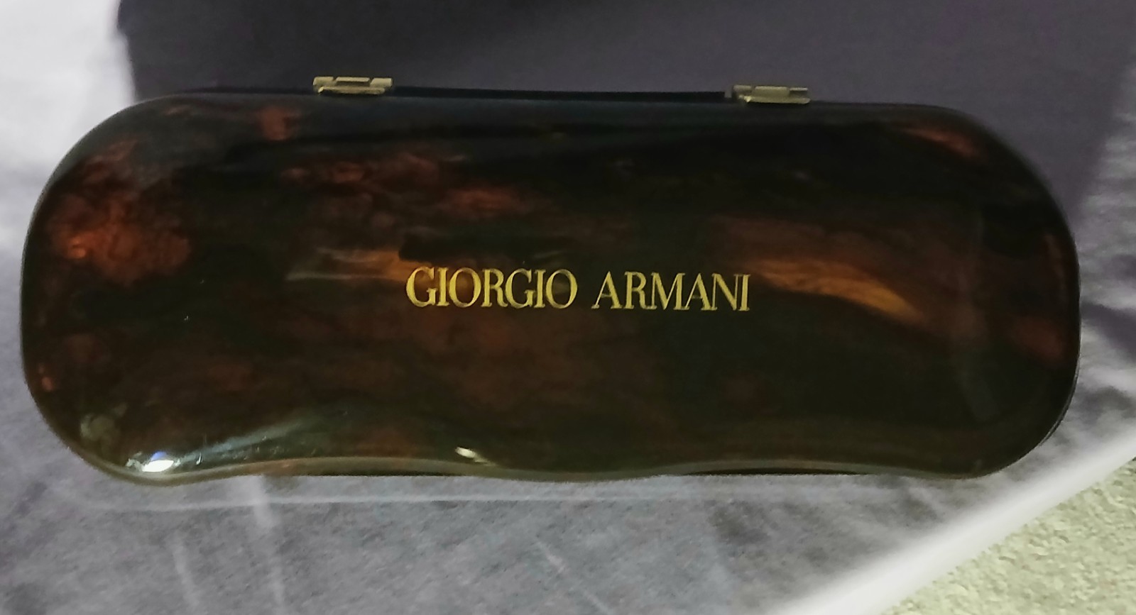 collectors vintage Giorgio Armani large display case