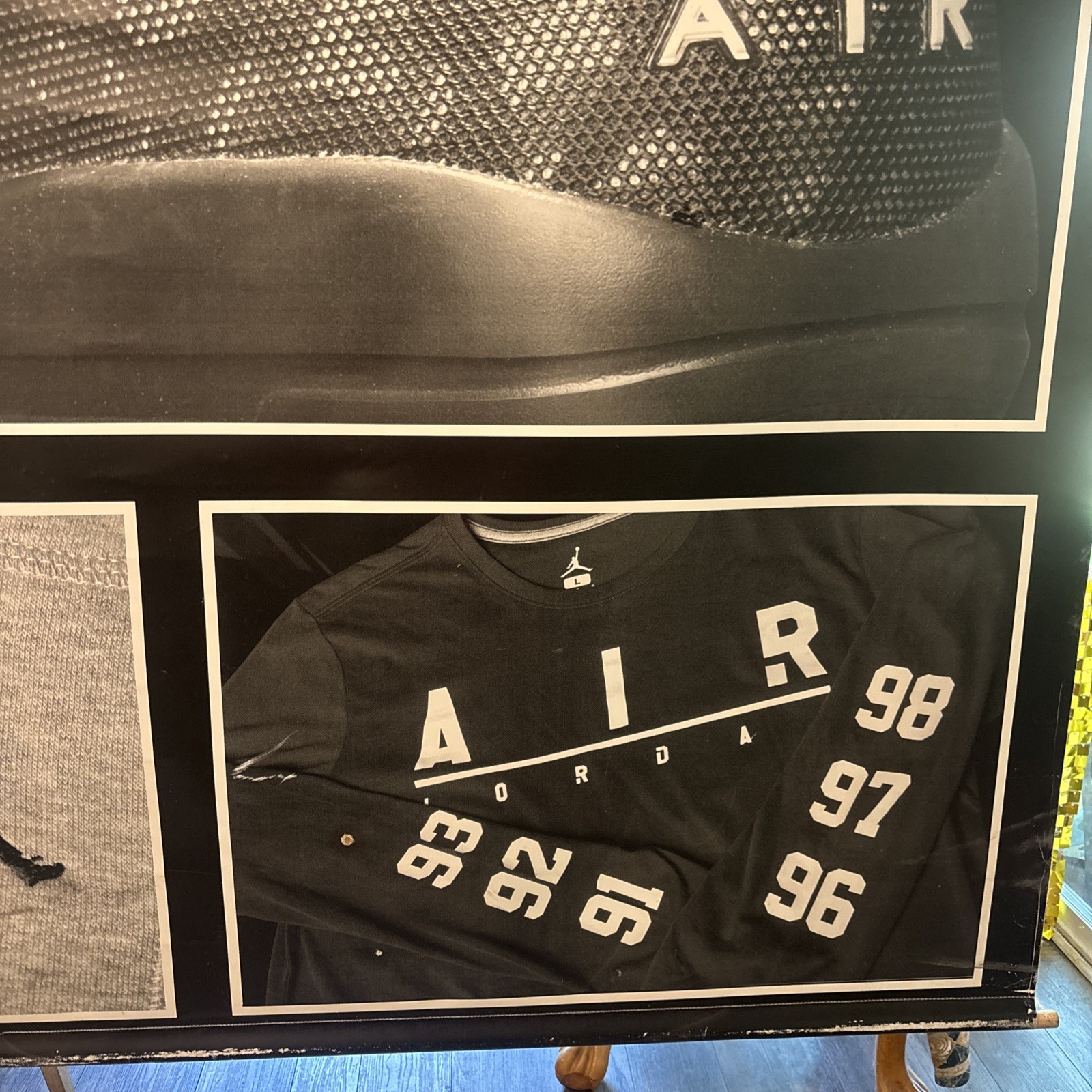 HUGE Jordan Eclipse Air Jumpman Nike Store Display Poster Banner 58×78