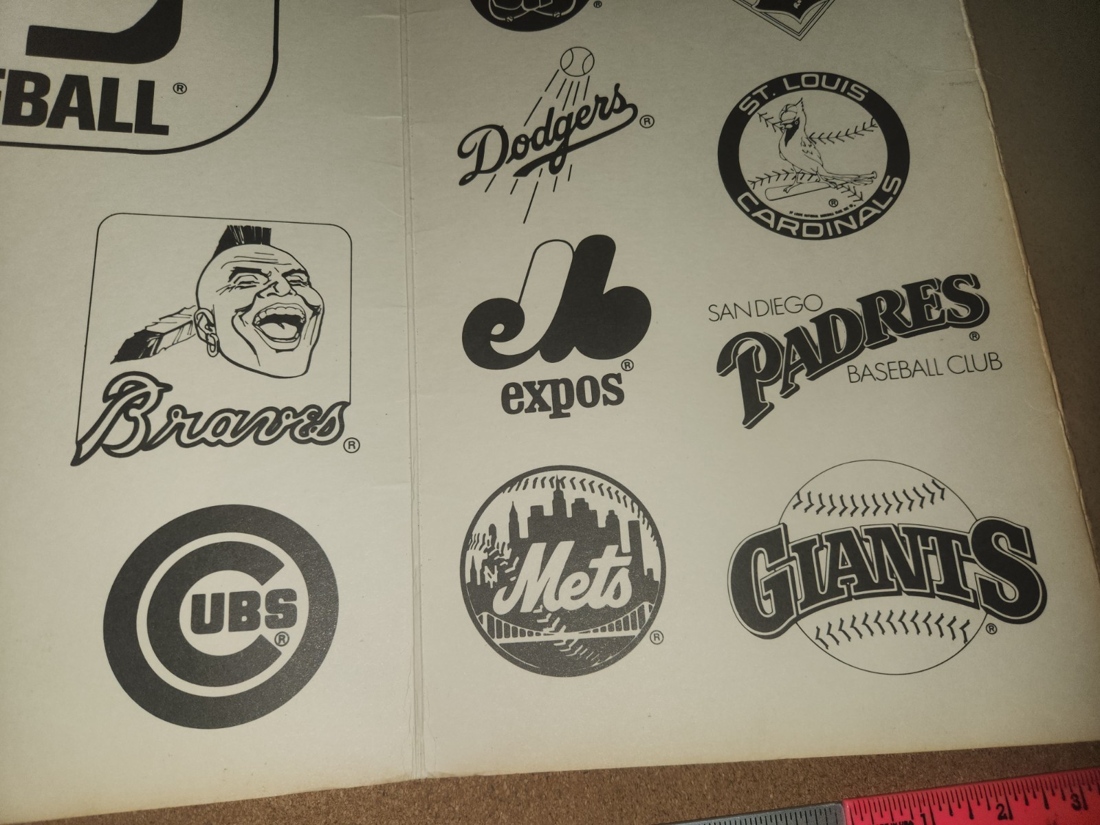 Vintage 1987 PITTSBURGH PIRATES Cardboard STORE DISPLAY 48″ x 21″ inches Used