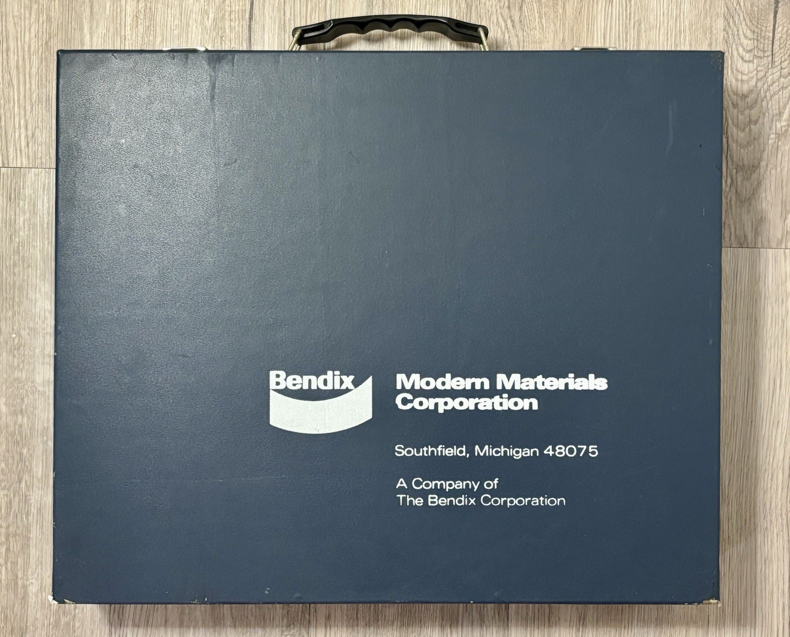 Vintage Bendix Nu-Aluminum Siding Sample Case 1960s Salesman Display MI
