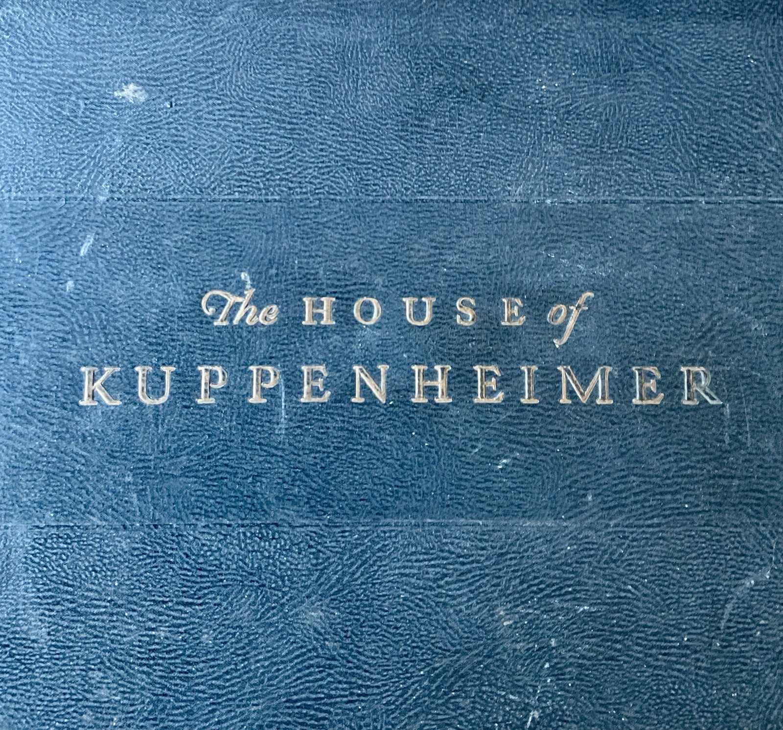 Antique Vintage House of Kuppenheimer Clothing Display Box Custom Dept Fabrics